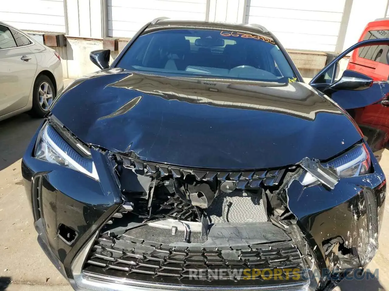 7 fotografías del automóvil dañado JTHX3JBH0M2039887 LEXUS UX 200 2021