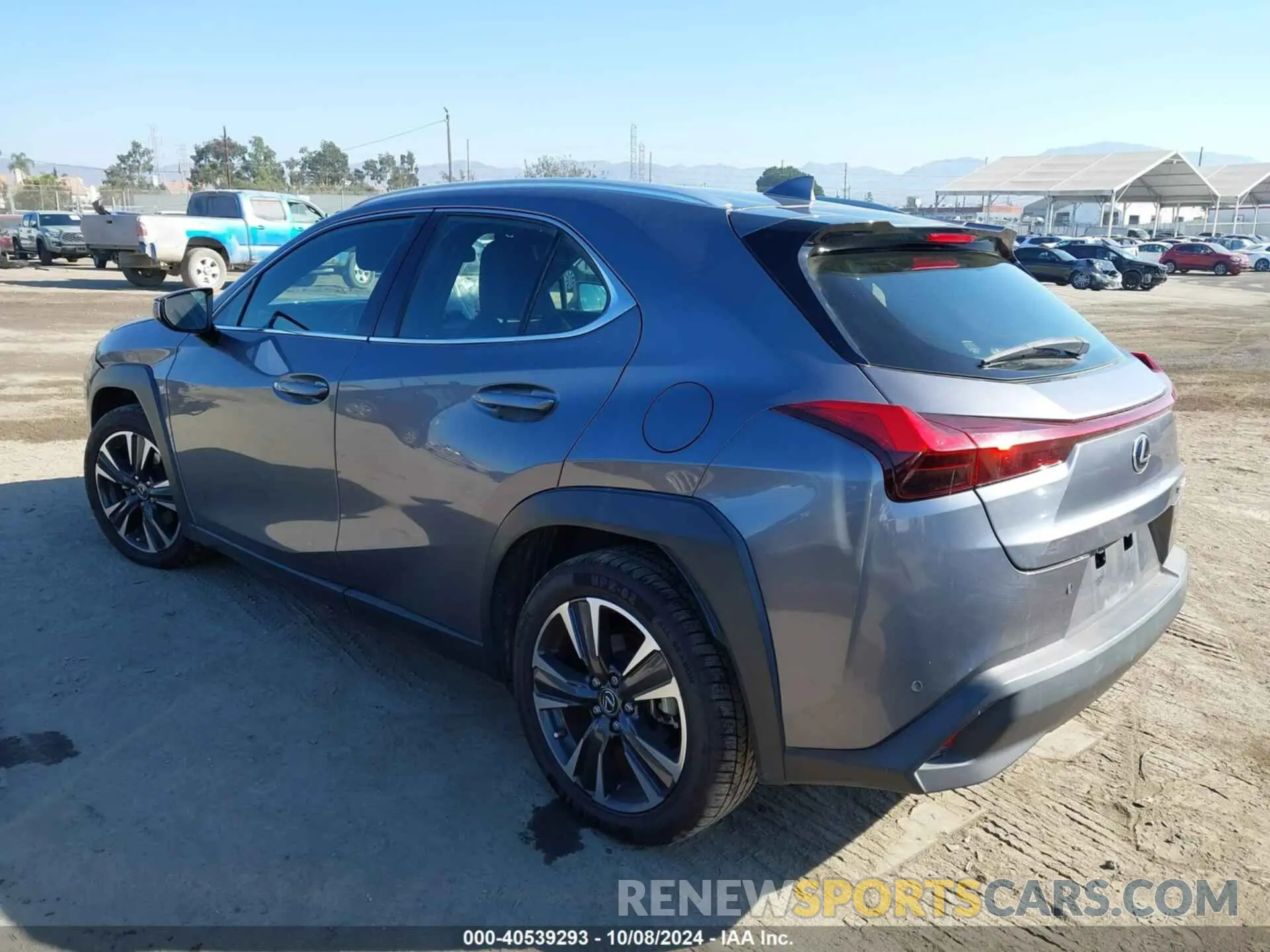3 fotografías del automóvil dañado JTHX3JBH2M2042130 LEXUS UX 200 2021