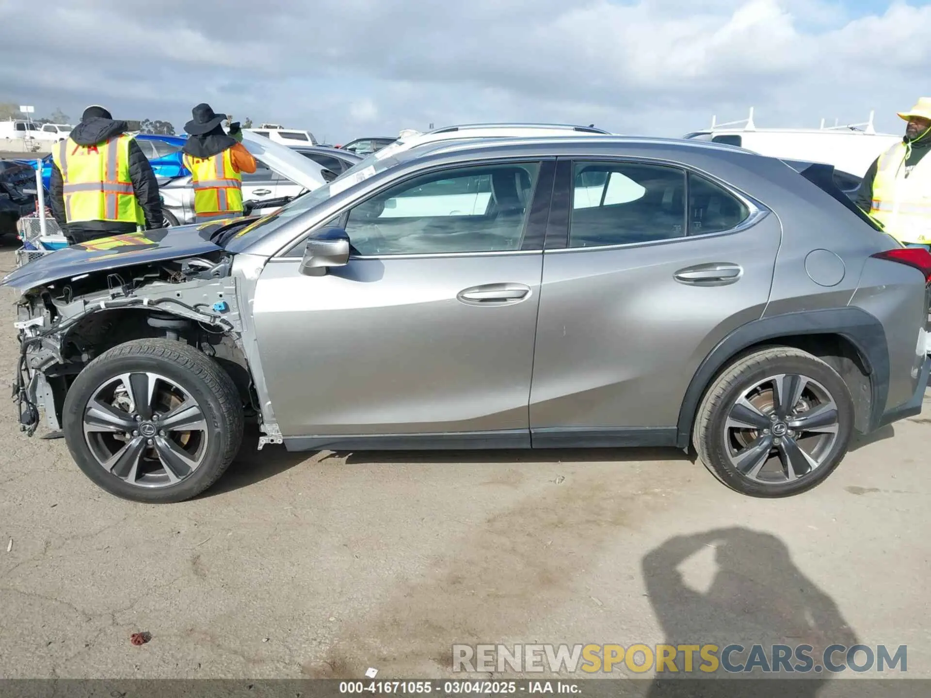 15 fotografías del automóvil dañado JTHX3JBH4M2043263 LEXUS UX 200 2021