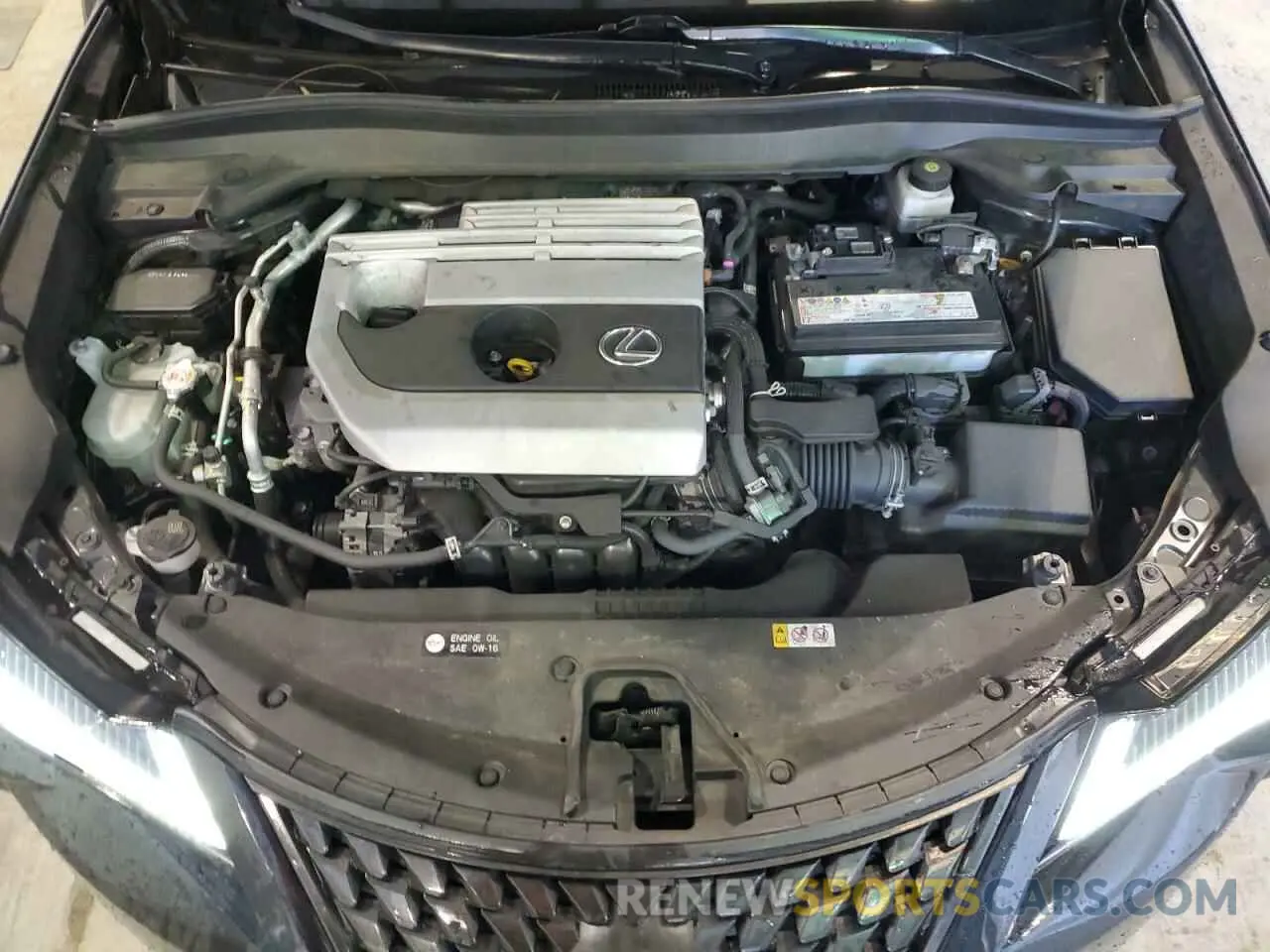 12 fotografías del automóvil dañado JTHX3JBH4M2043831 LEXUS UX 200 2021
