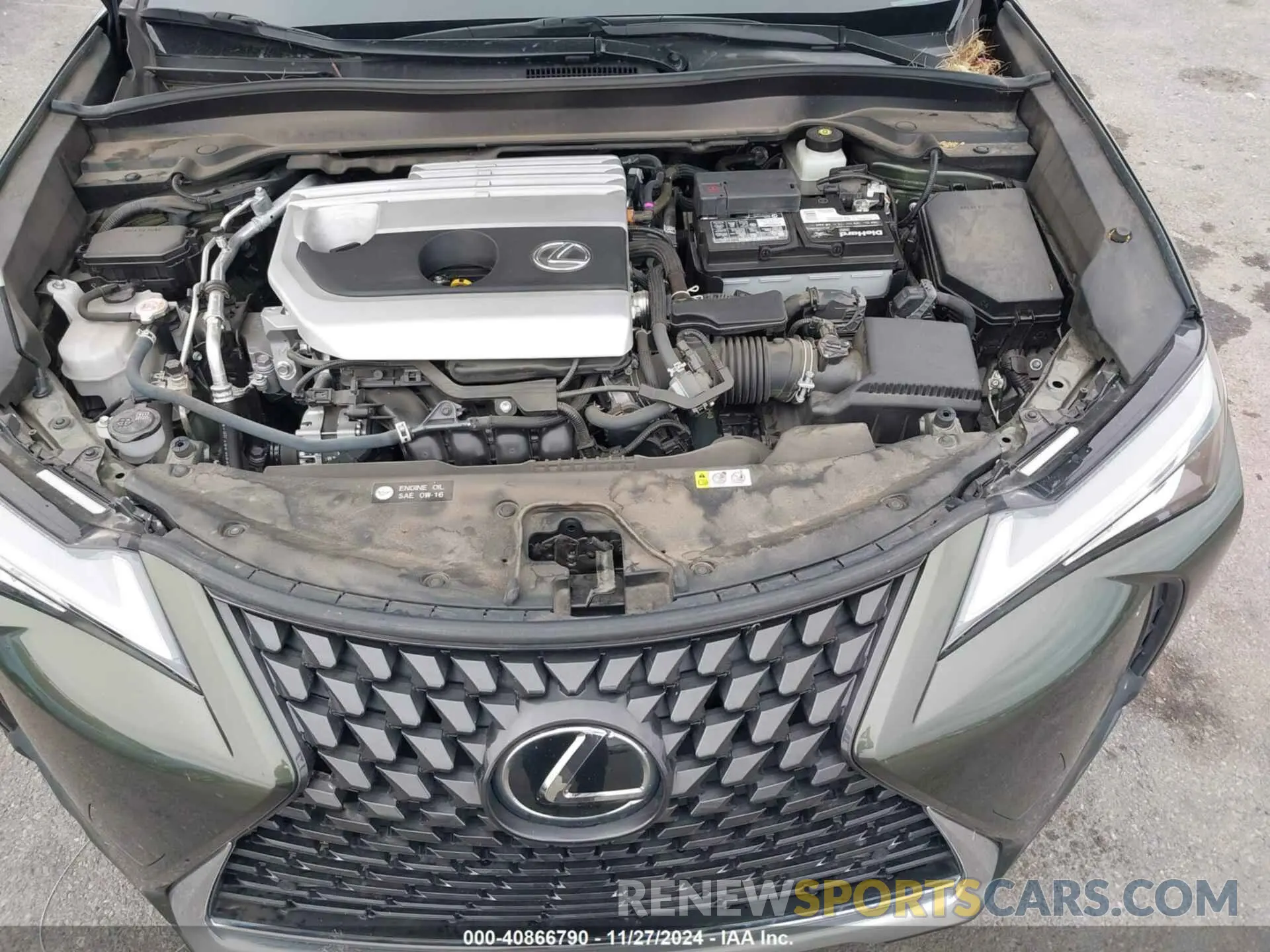 10 fotografías del automóvil dañado JTHX3JBH6M2035651 LEXUS UX 200 2021