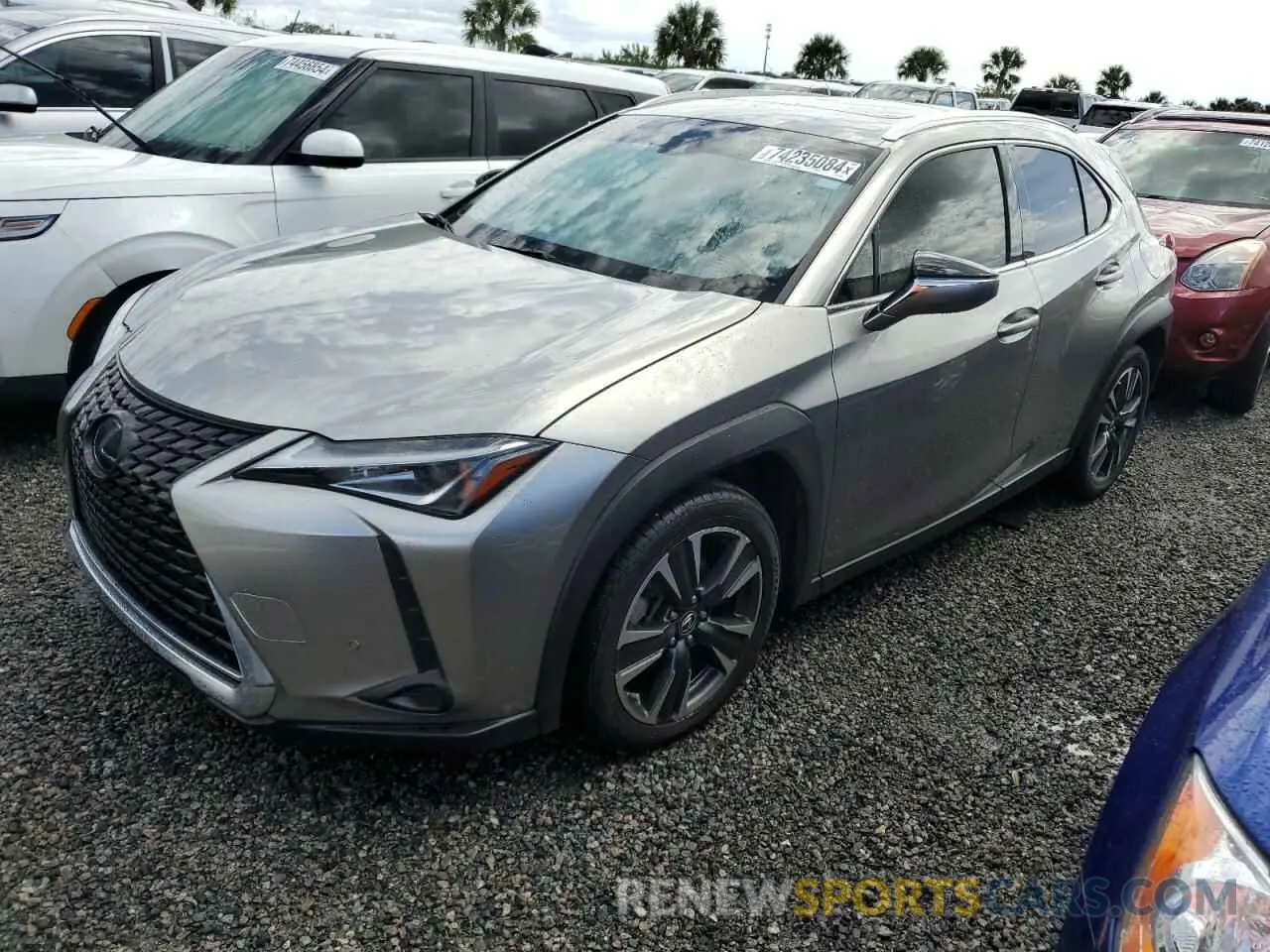1 fotografías del automóvil dañado JTHX3JBH7M2036551 LEXUS UX 200 2021