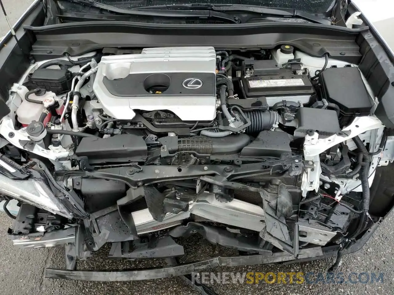 11 fotografías del automóvil dañado JTHX3JBH7M2039515 LEXUS UX 200 2021