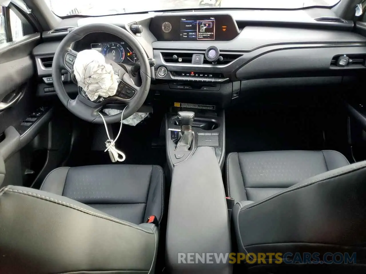 8 fotografías del automóvil dañado JTHX3JBH7M2039515 LEXUS UX 200 2021