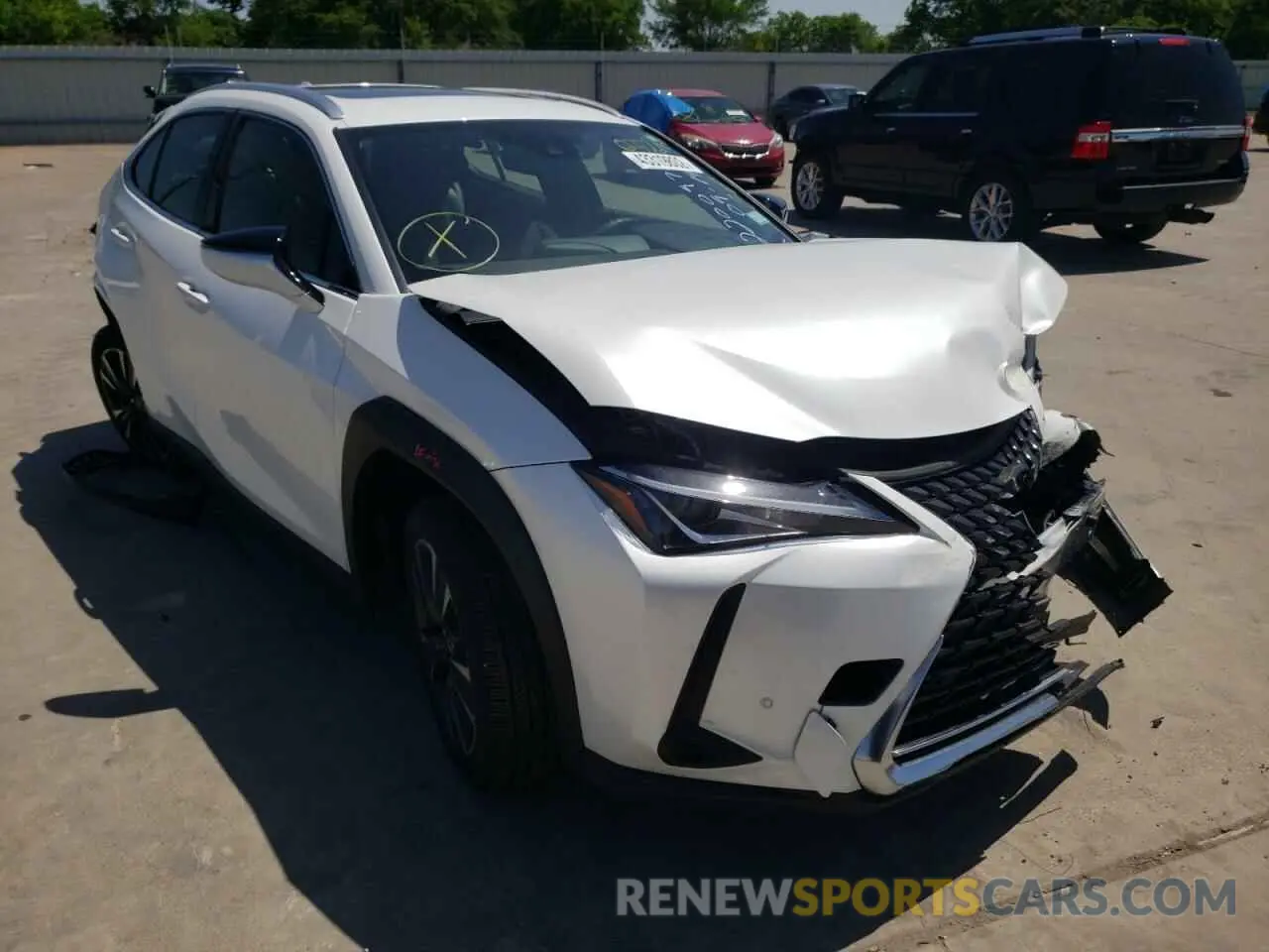 1 fotografías del automóvil dañado JTHX3JBH9M2037264 LEXUS UX 200 2021