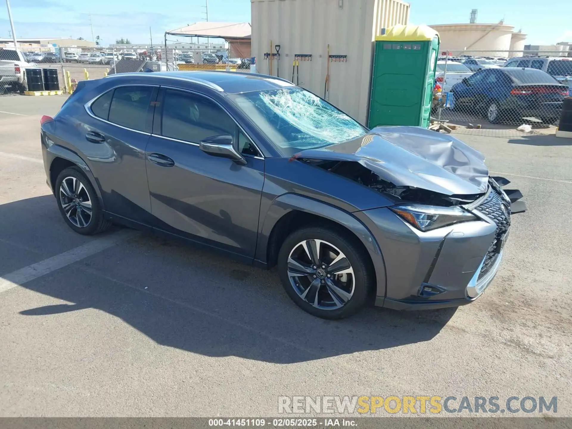 1 fotografías del automóvil dañado JTHL3JBH0N2046676 LEXUS UX 200 2022