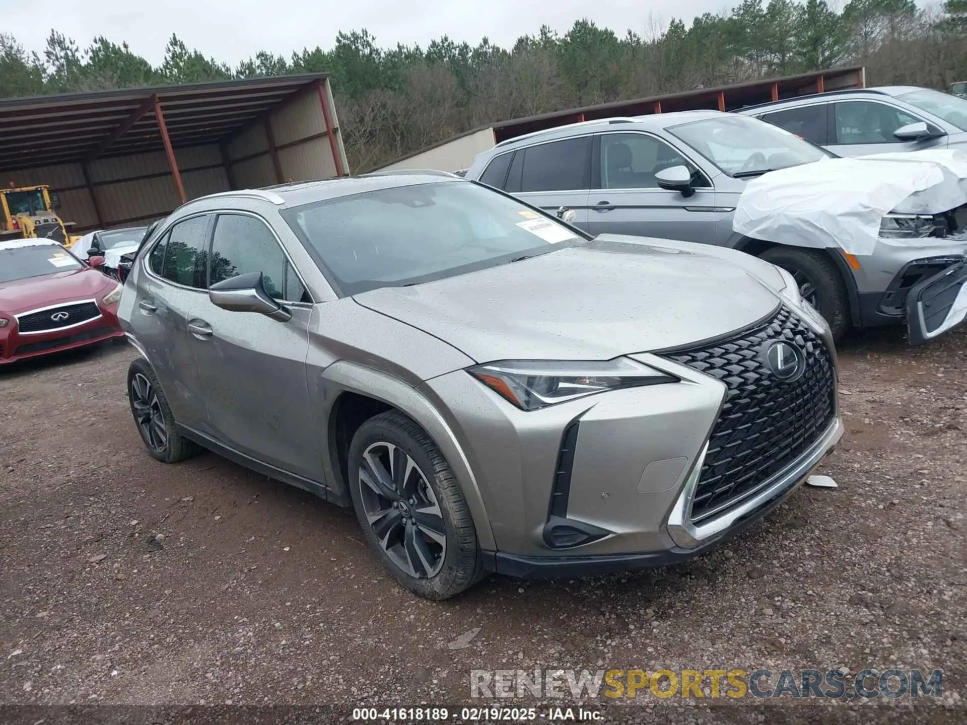 1 fotografías del automóvil dañado JTHP3JBH4N2049713 LEXUS UX 200 2022