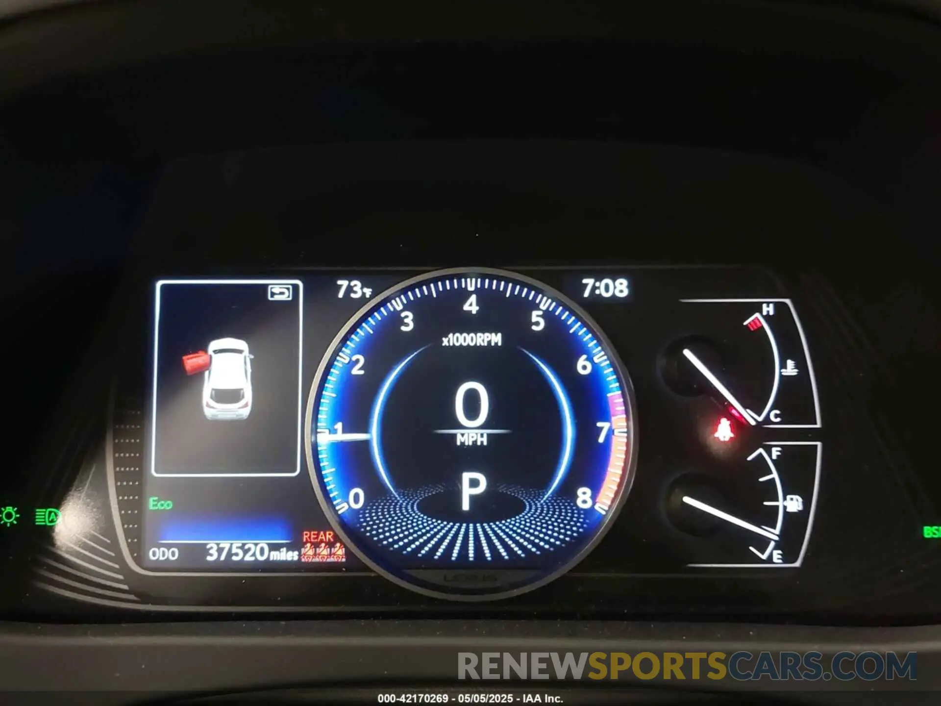 7 fotografías del automóvil dañado JTHX3JBH0N2052155 LEXUS UX 200 2022