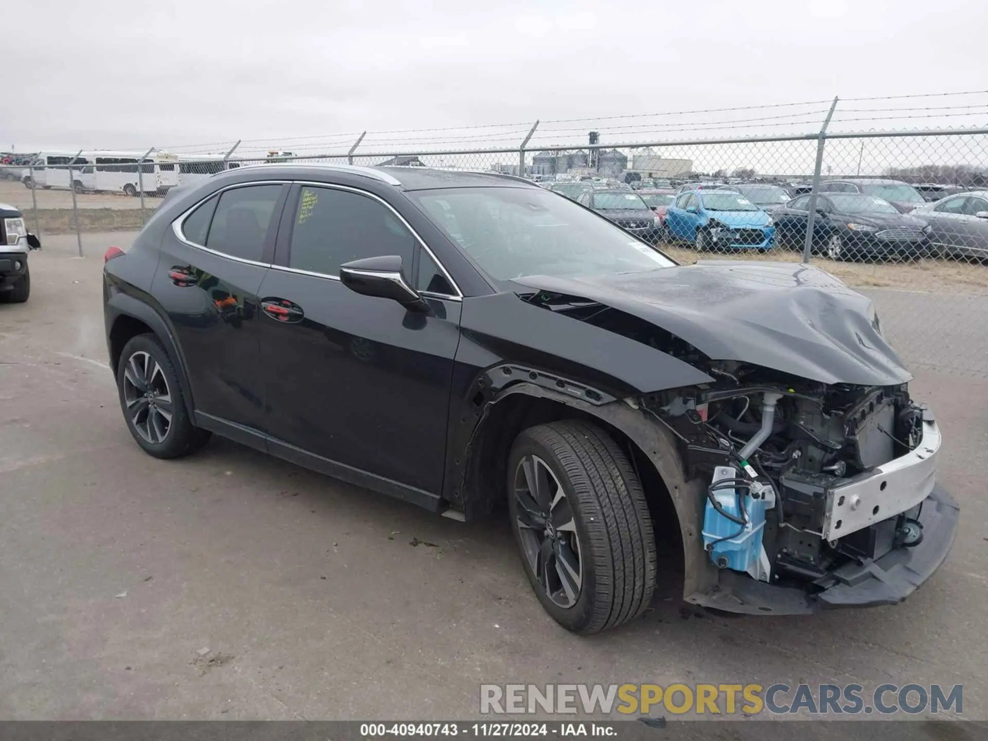 1 fotografías del automóvil dañado JTHX3JBH3N2056023 LEXUS UX 200 2022