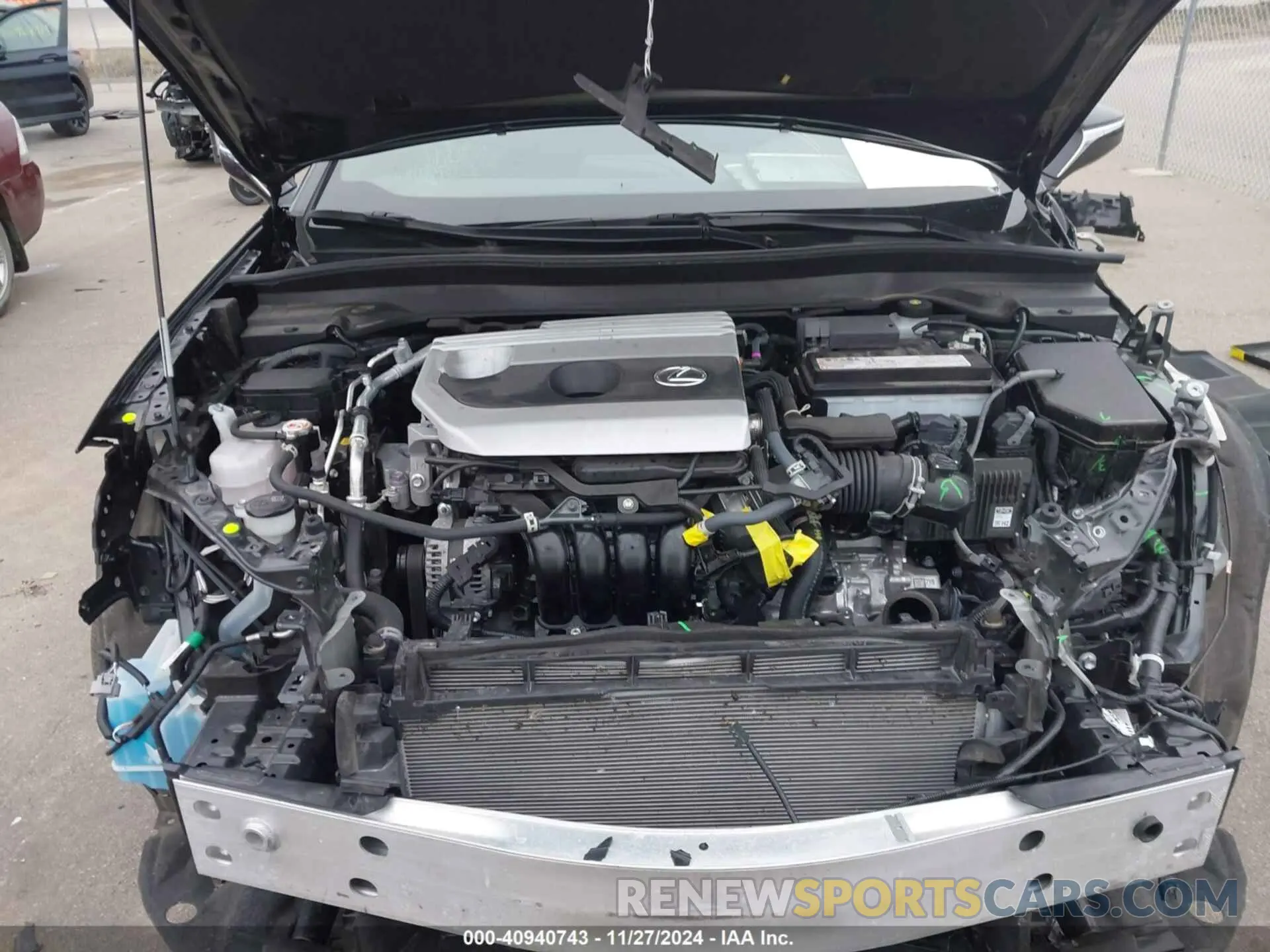 10 fotografías del automóvil dañado JTHX3JBH3N2056023 LEXUS UX 200 2022