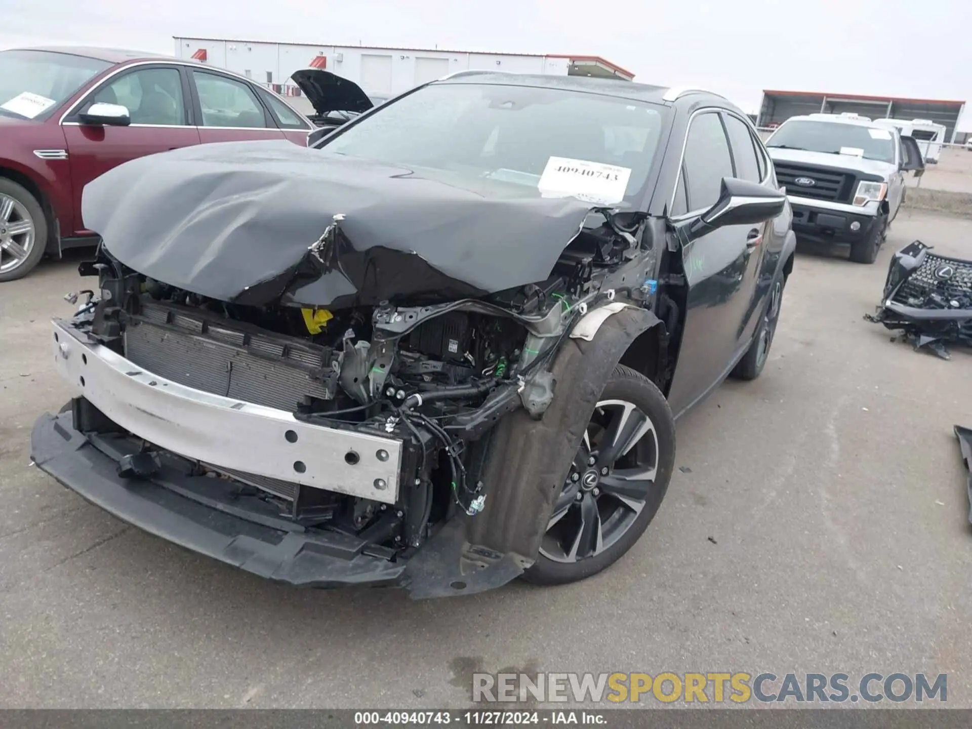 6 fotografías del automóvil dañado JTHX3JBH3N2056023 LEXUS UX 200 2022