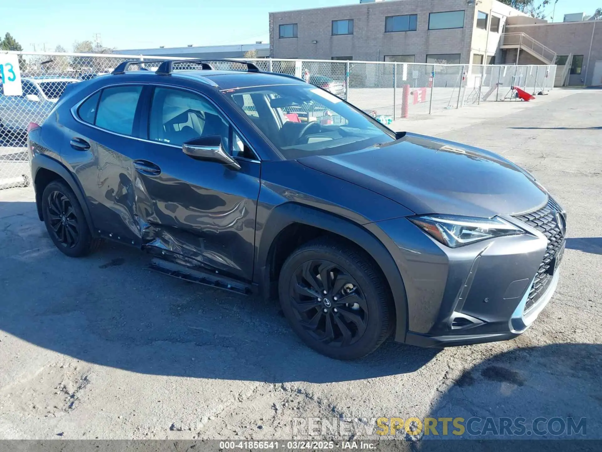1 fotografías del automóvil dañado JTHX3JBH6N2056436 LEXUS UX 200 2022