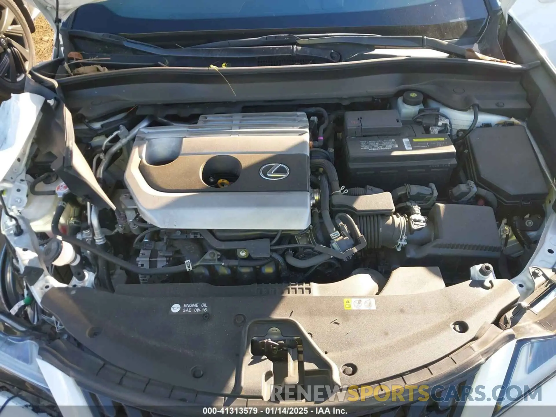10 fotografías del automóvil dañado JTHX3JBH7N2050208 LEXUS UX 200 2022