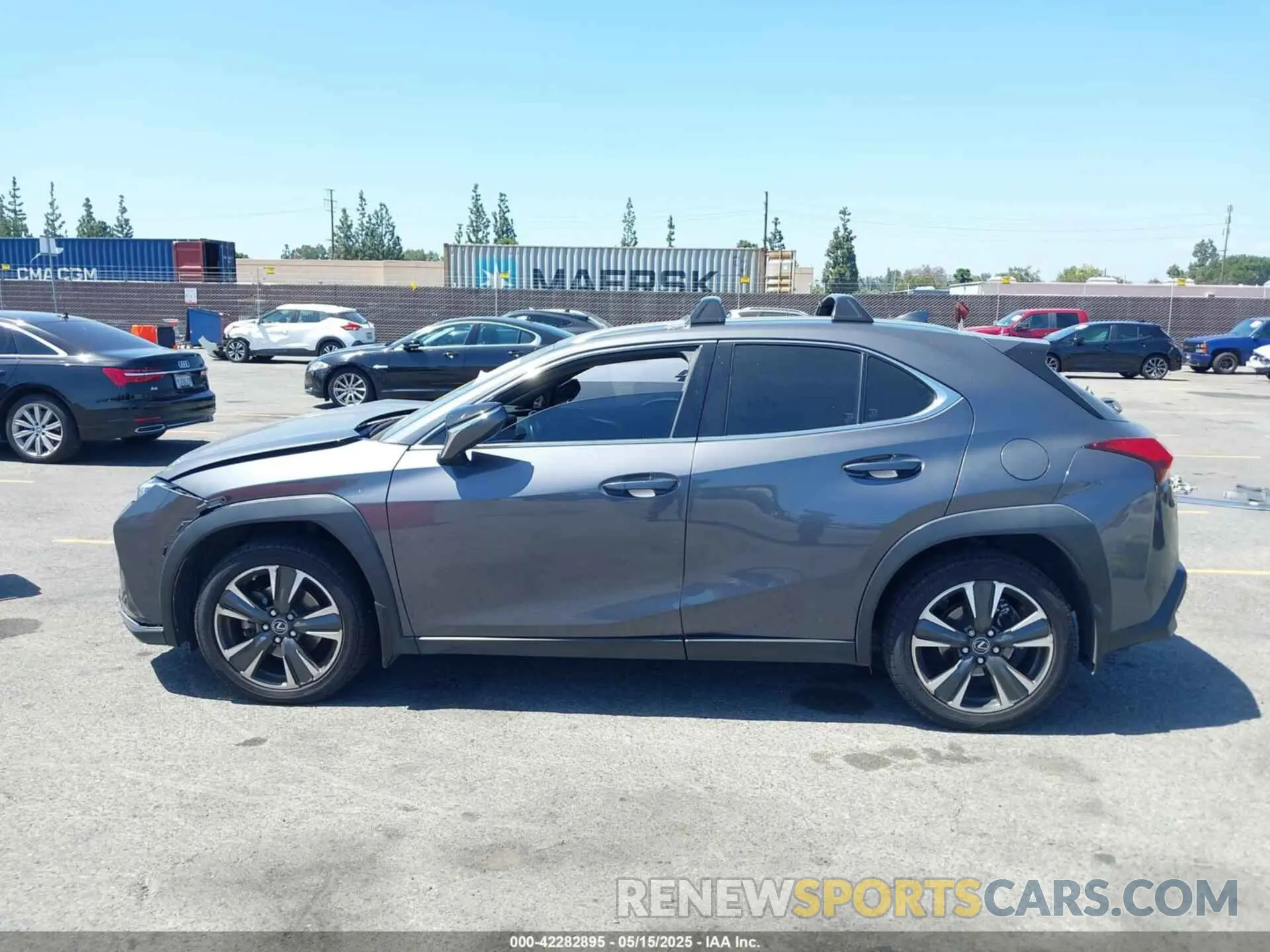 14 fotografías del automóvil dañado JTHX3JBH7N2055392 LEXUS UX 200 2022