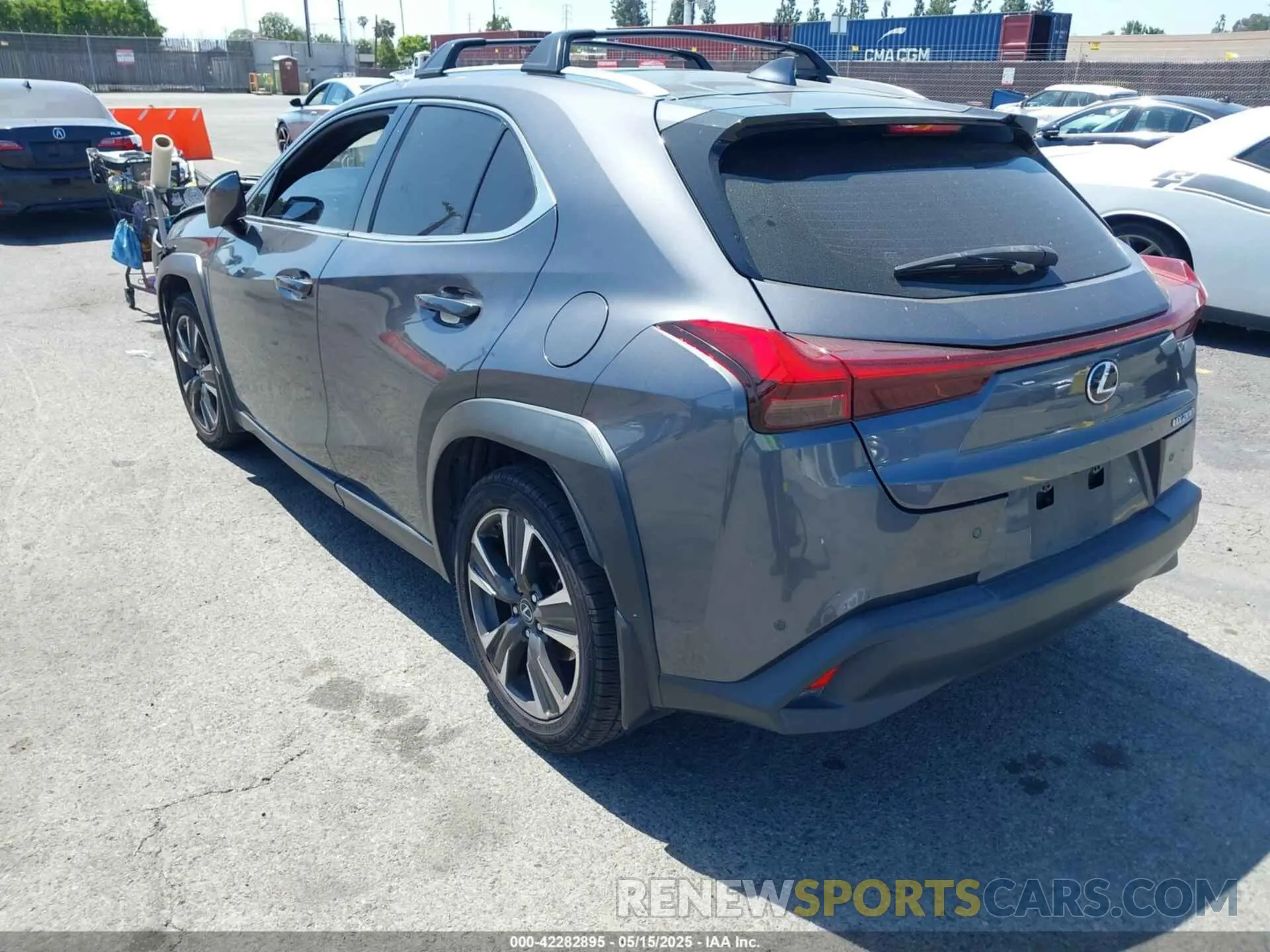 3 fotografías del automóvil dañado JTHX3JBH7N2055392 LEXUS UX 200 2022