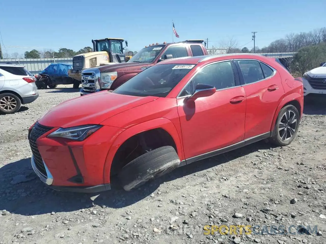 1 fotografías del automóvil dañado JTHP3JBH1N2046820 LEXUS UX 200 BAS 2022
