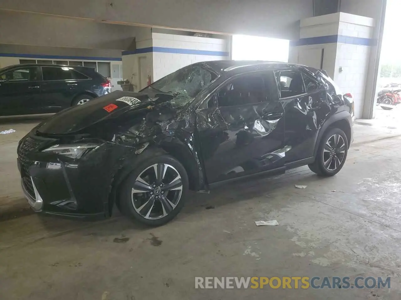 1 fotografías del automóvil dañado JTHX3JBH2N2050696 LEXUS UX 200 BAS 2022