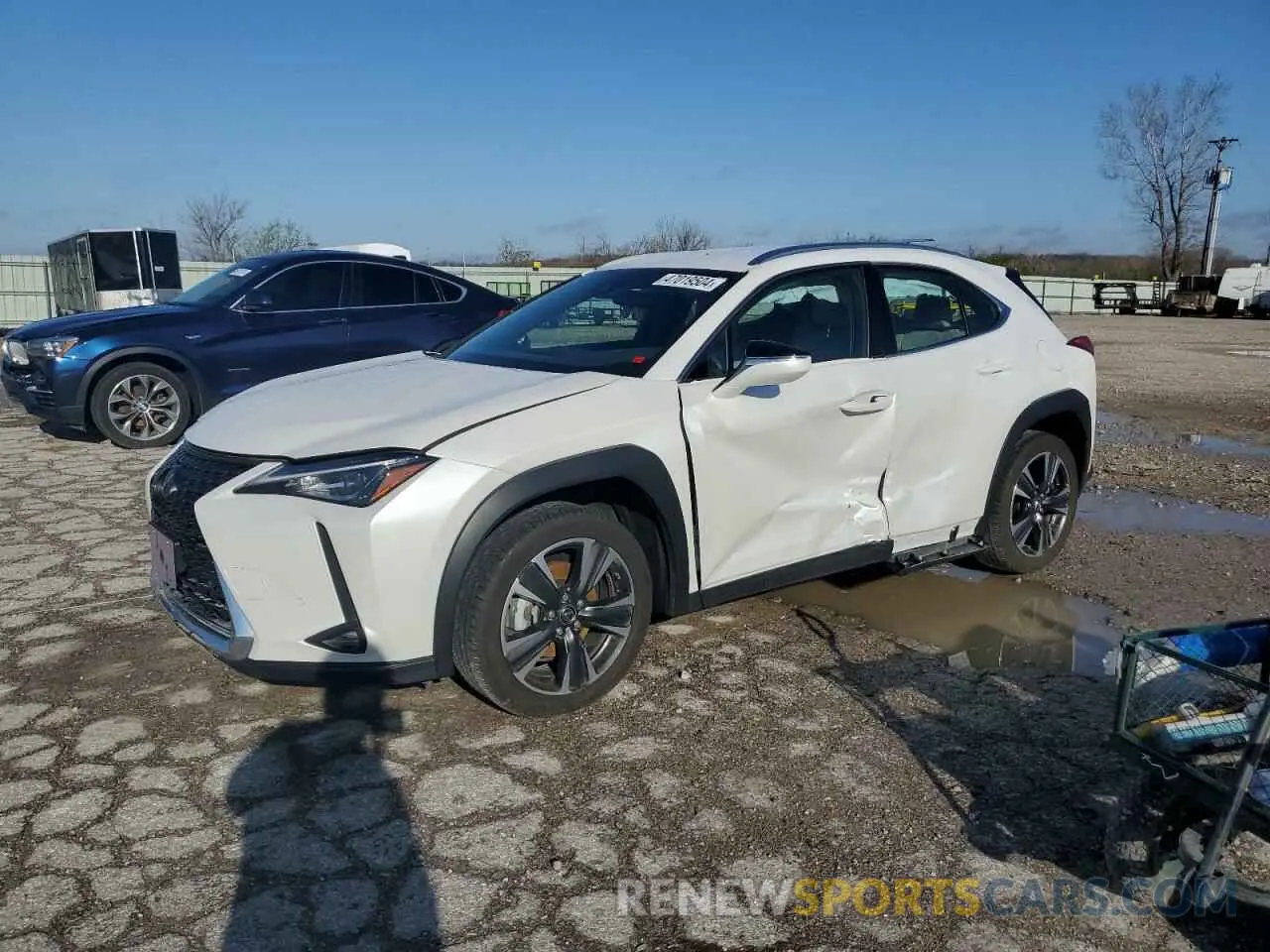 1 fotografías del automóvil dañado JTHX3JBH6N2048210 LEXUS UX 200 BAS 2022