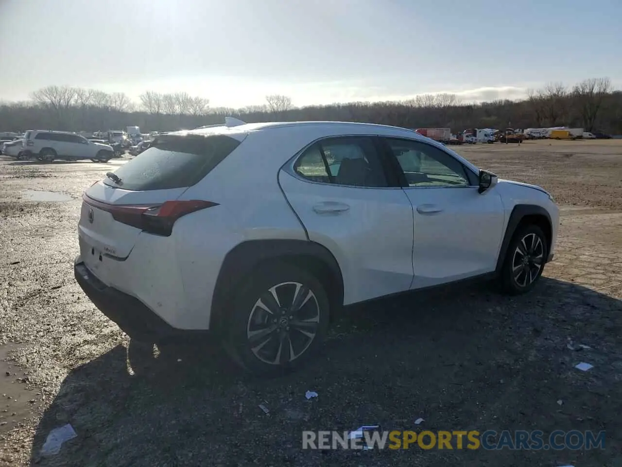3 fotografías del automóvil dañado JTHX3JBH6N2048210 LEXUS UX 200 BAS 2022