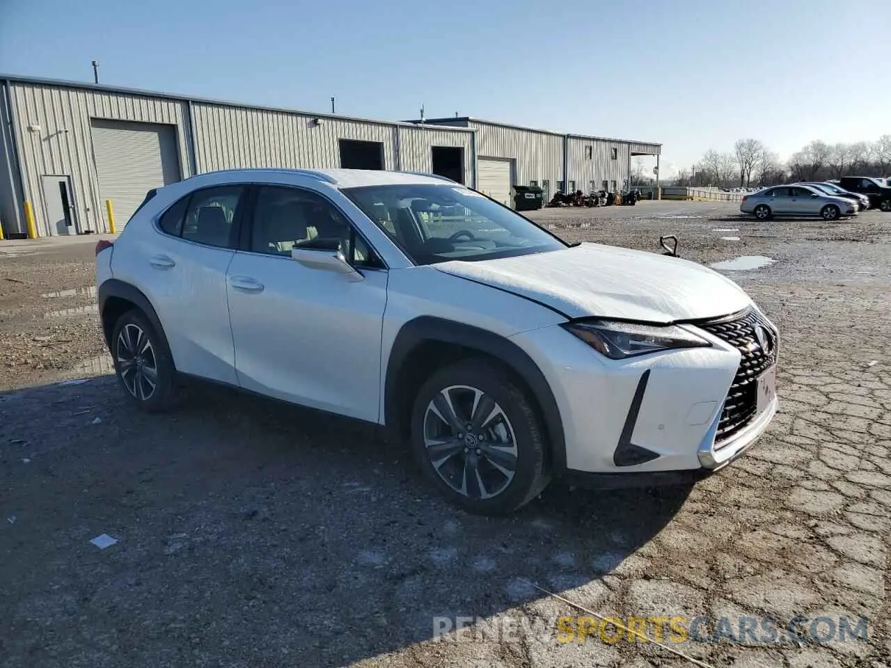4 fotografías del automóvil dañado JTHX3JBH6N2048210 LEXUS UX 200 BAS 2022