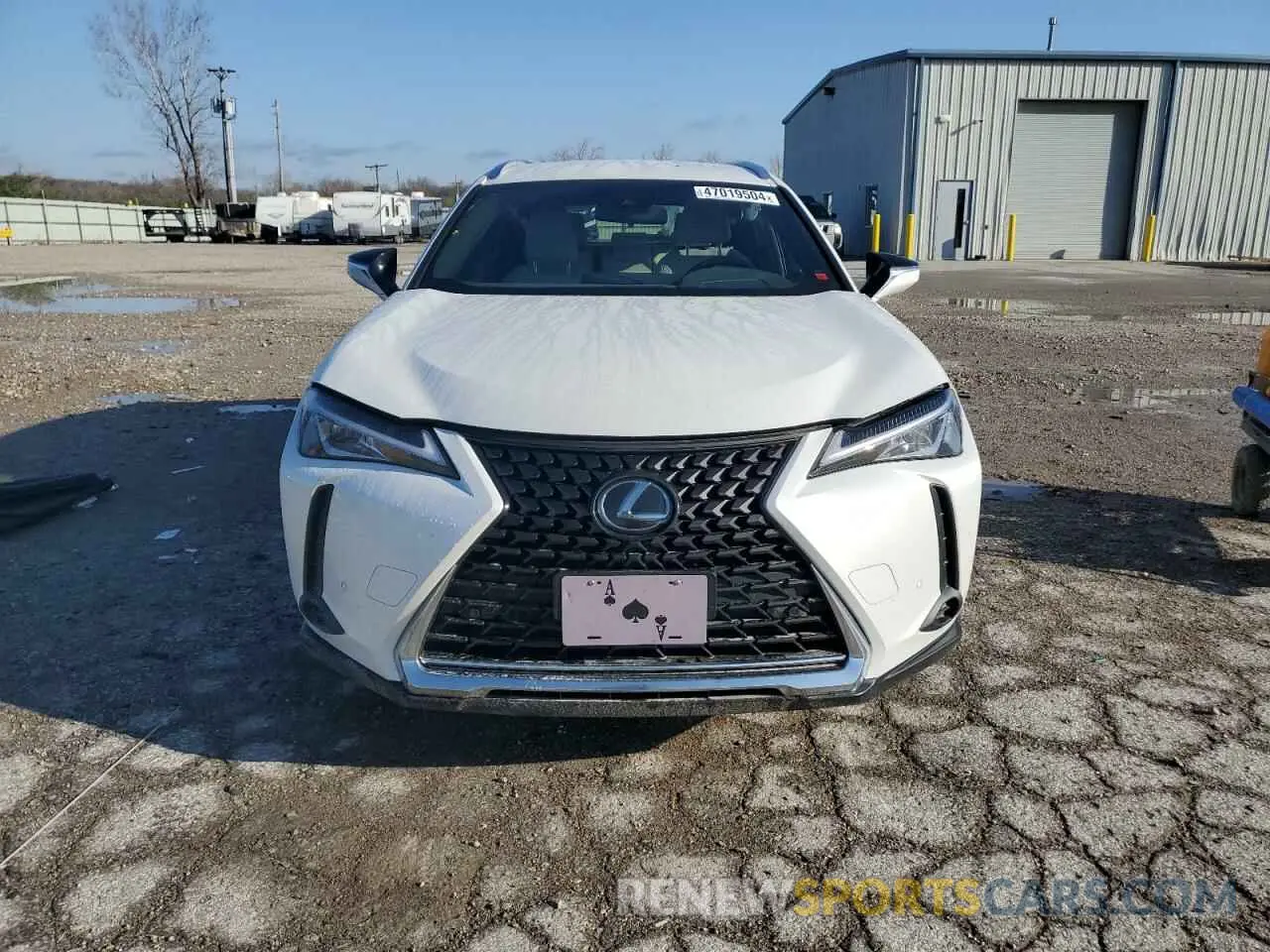 5 fotografías del automóvil dañado JTHX3JBH6N2048210 LEXUS UX 200 BAS 2022