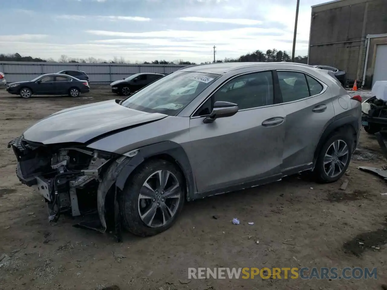 1 fotografías del automóvil dañado JTHX3JBH6N2051446 LEXUS UX 200 BAS 2022