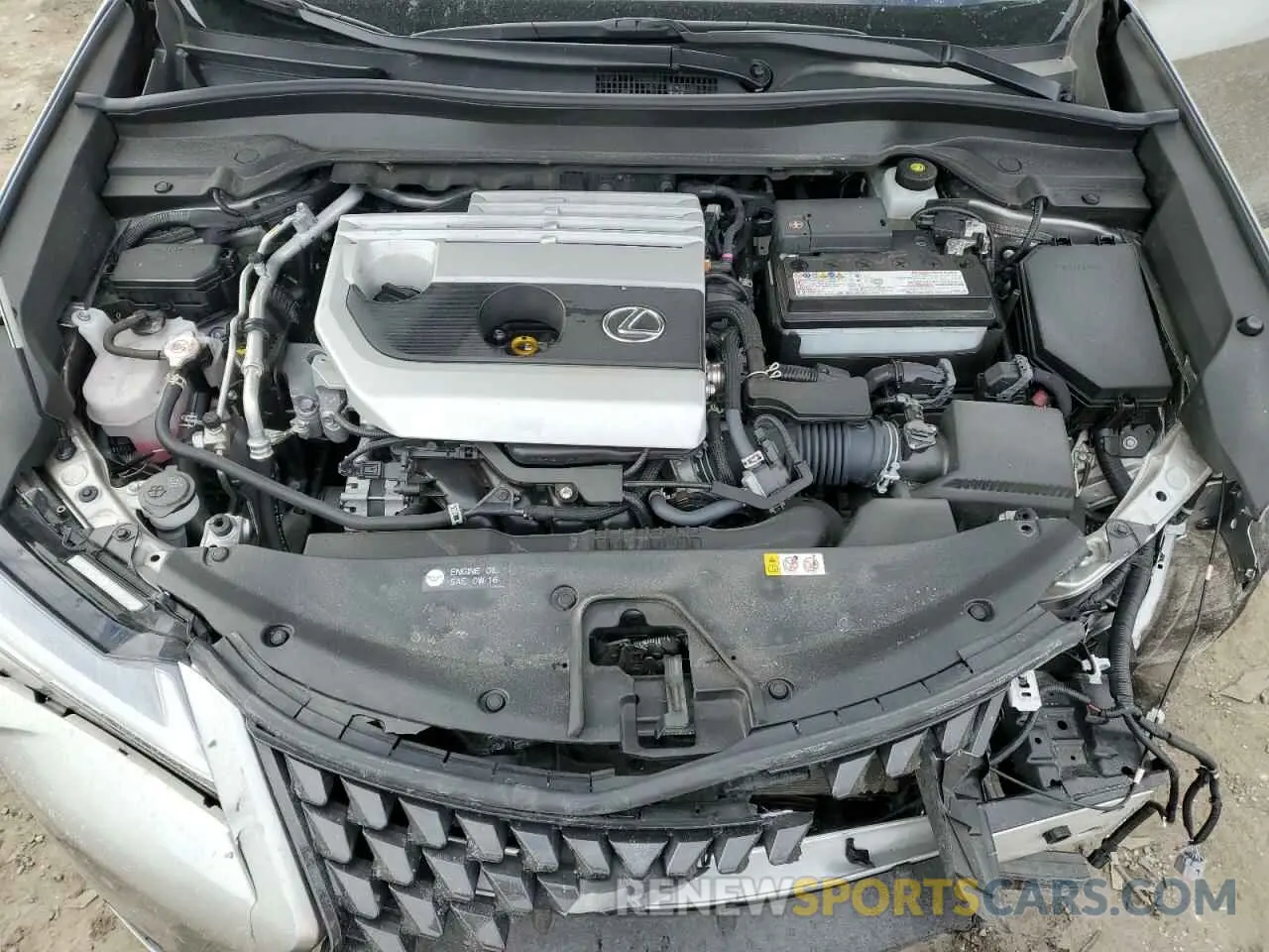 11 fotografías del automóvil dañado JTHX3JBH6N2051446 LEXUS UX 200 BAS 2022