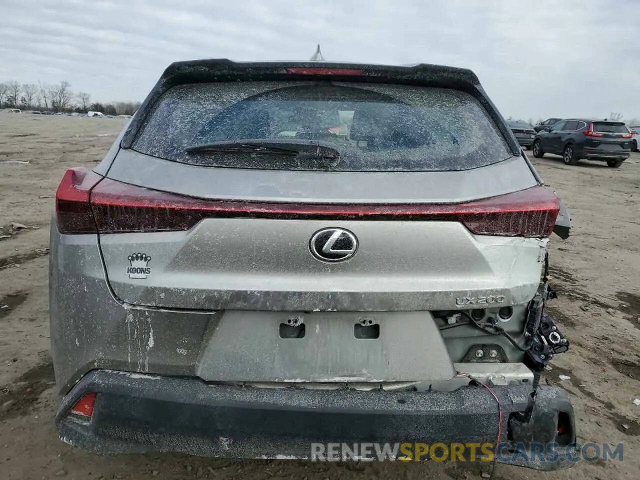 6 fotografías del automóvil dañado JTHX3JBH6N2051446 LEXUS UX 200 BAS 2022