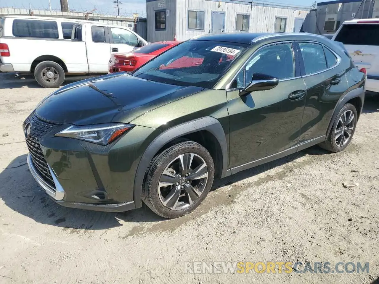 1 fotografías del automóvil dañado JTHX3JBH9N2053479 LEXUS UX 200 BAS 2022