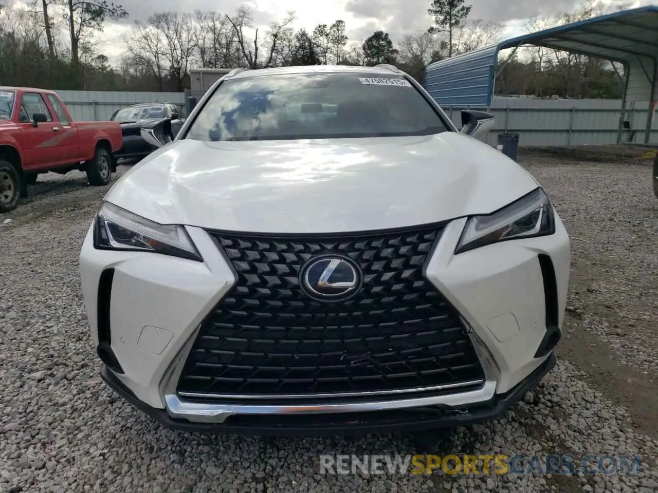5 fotografías del automóvil dañado JTHX3JBHXN2056486 LEXUS UX 200 BAS 2022