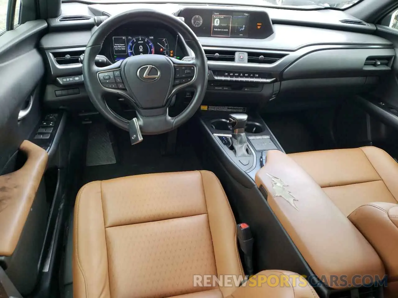 8 fotografías del automóvil dañado JTHX3JBHXN2056486 LEXUS UX 200 BAS 2022