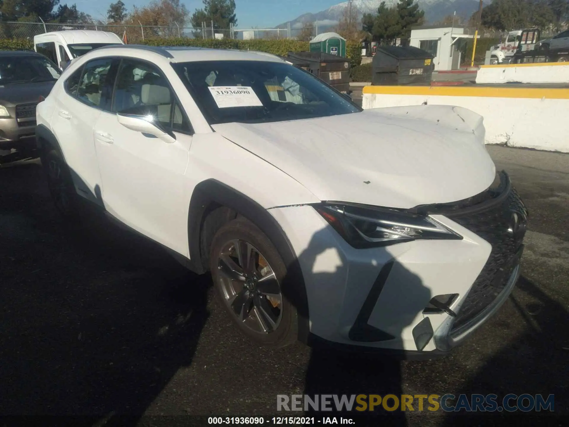 1 fotografías del automóvil dañado JTHU9JBHXK2017619 LEXUS UX 2019