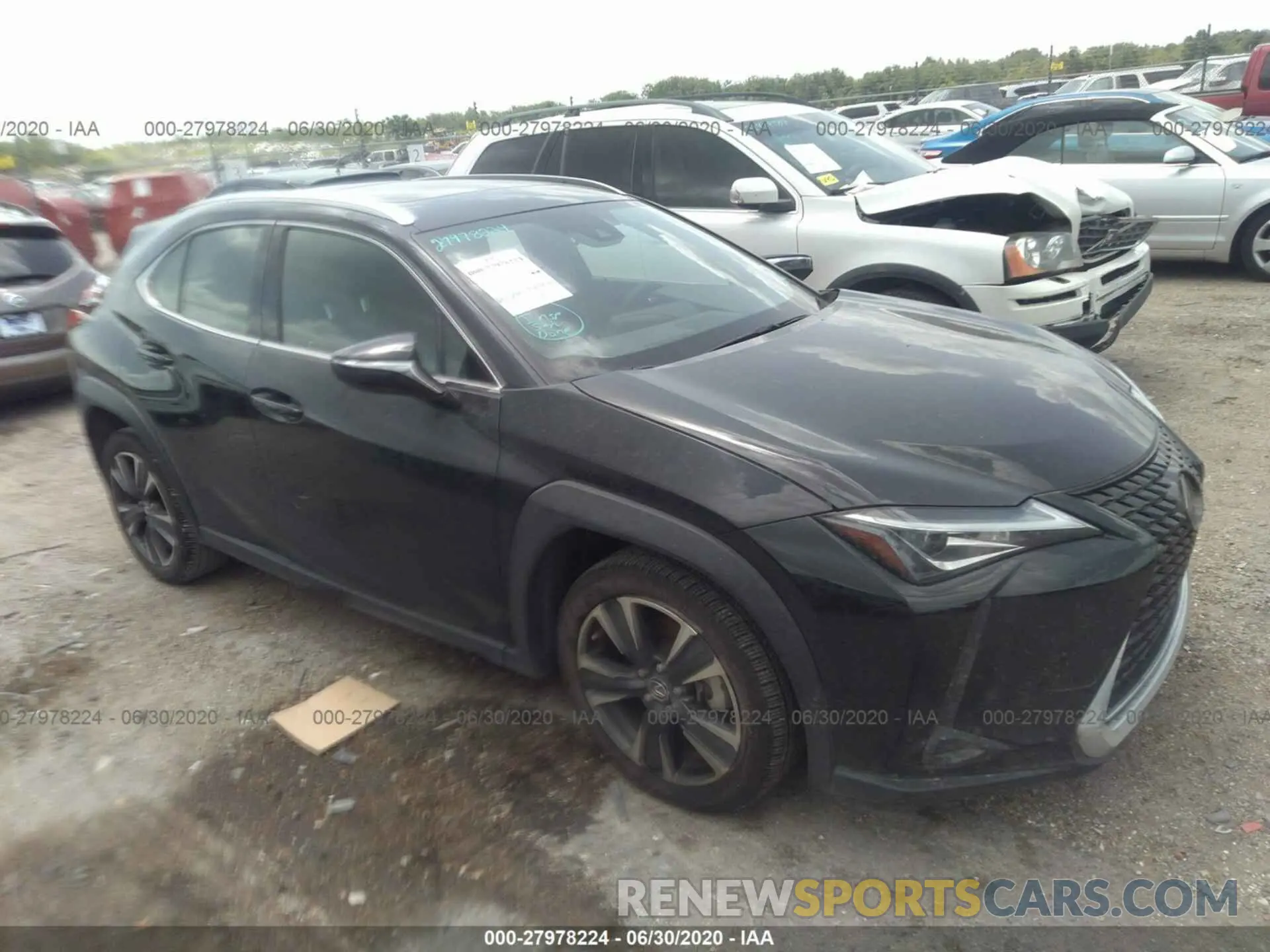 1 fotografías del automóvil dañado JTHY3JBH0K2004008 LEXUS UX 2019