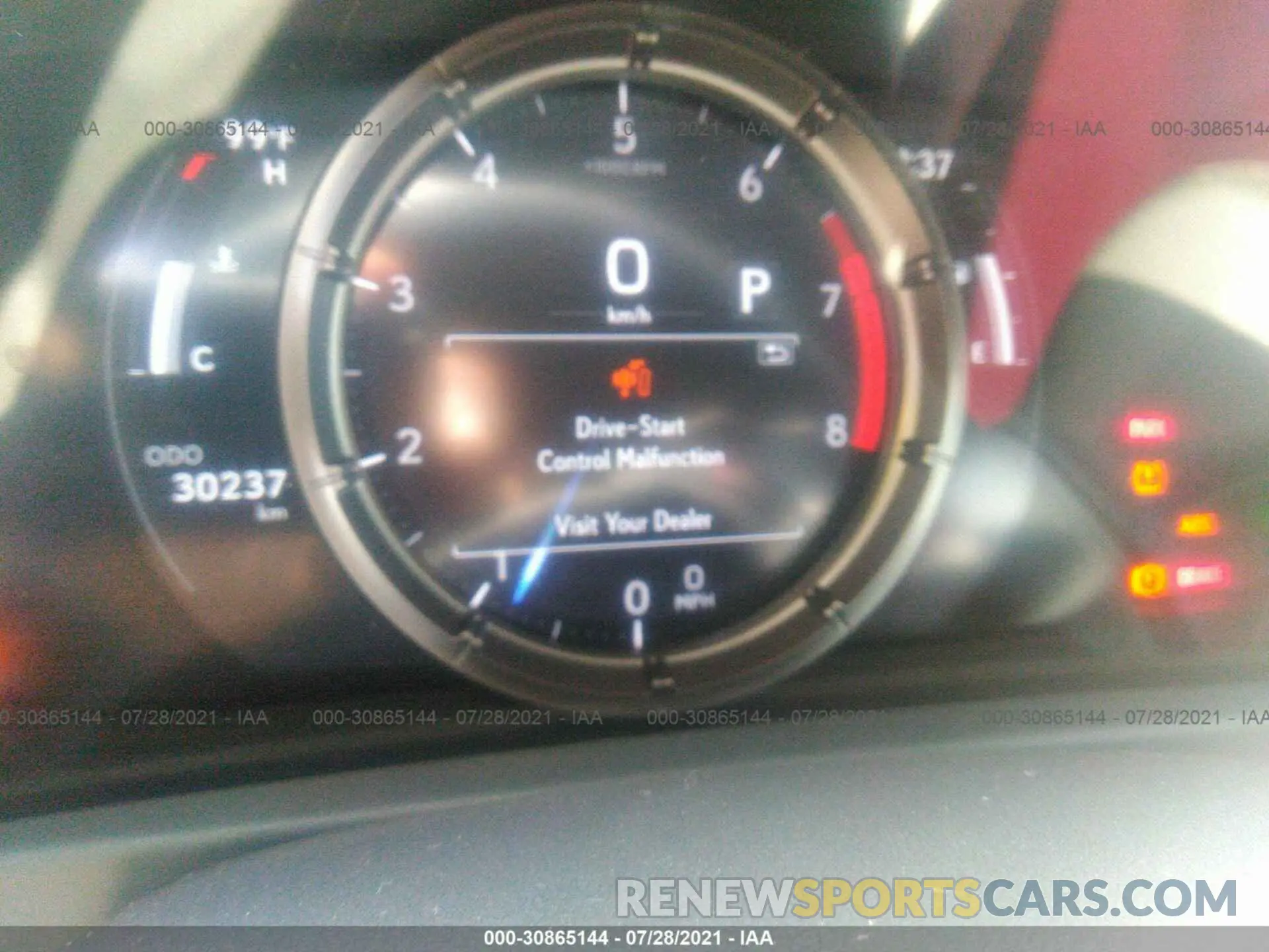 7 fotografías del automóvil dañado JTHY3JBH1K2003711 LEXUS UX 2019