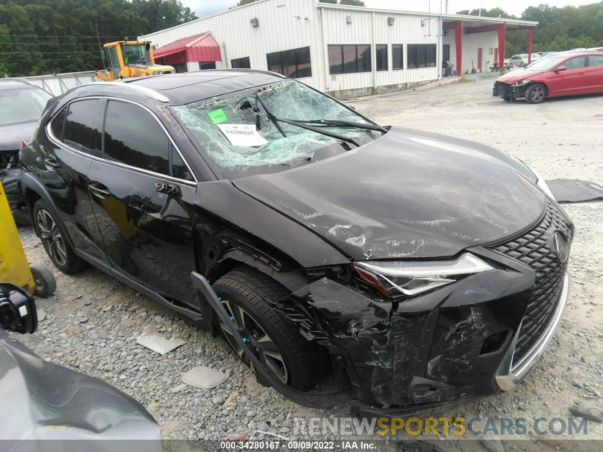 1 fotografías del automóvil dañado JTHY3JBH2K2015866 LEXUS UX 2019