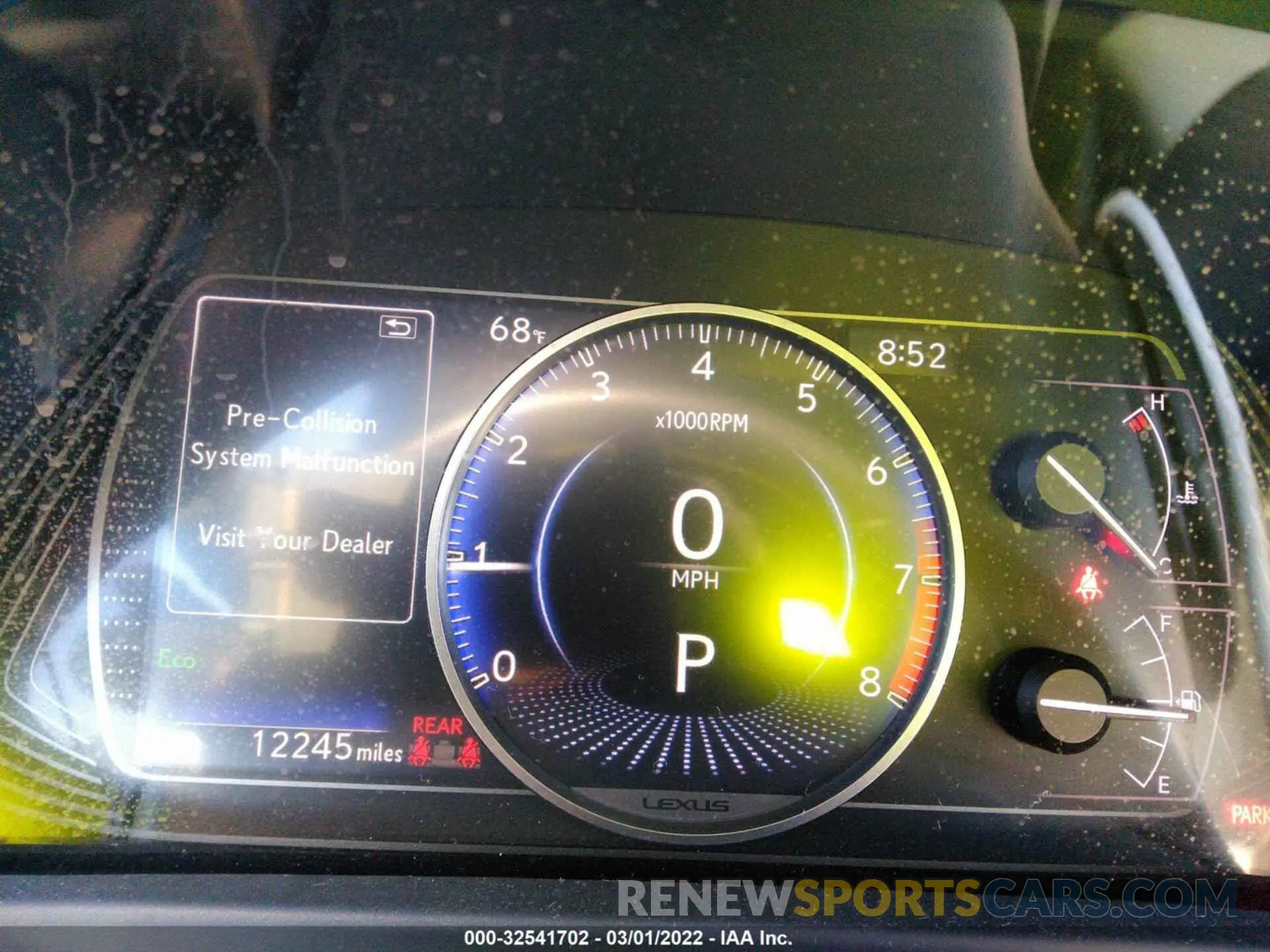 7 fotografías del automóvil dañado JTHY3JBH6K2001193 LEXUS UX 2019