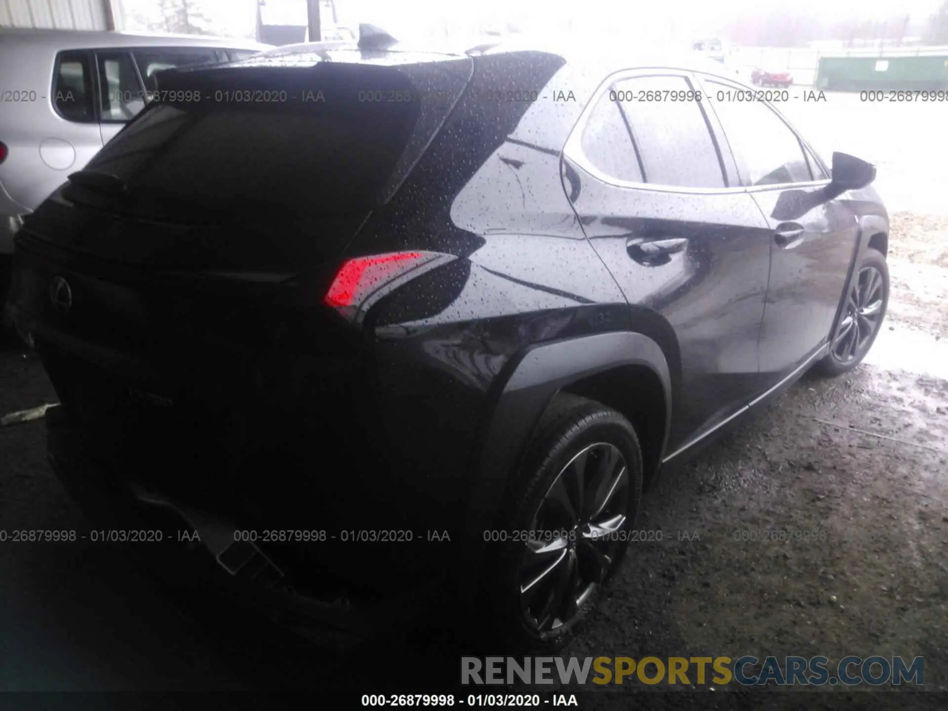 4 fotografías del automóvil dañado JTHY3JBHXK2000516 LEXUS UX 2019