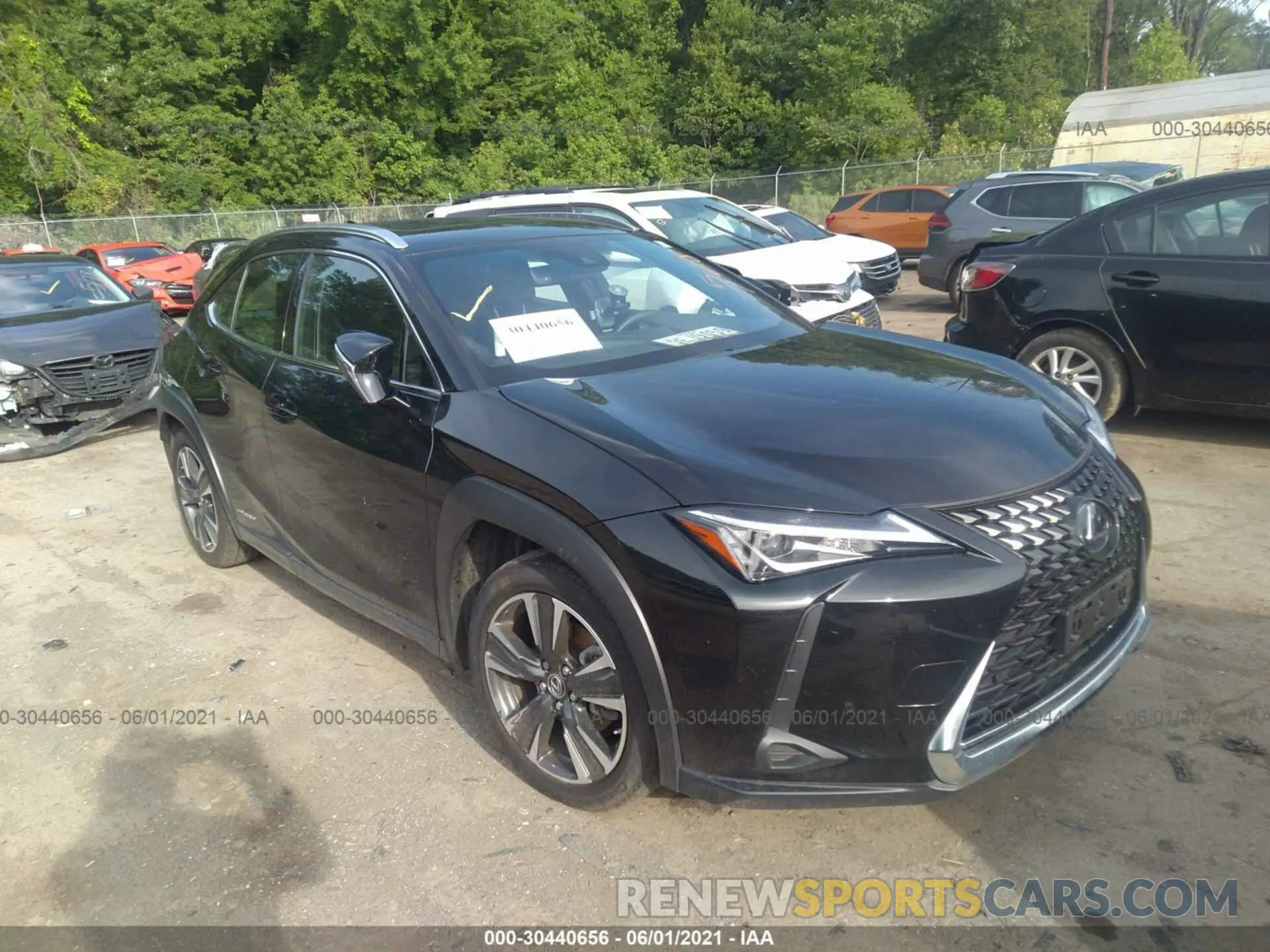 1 fotografías del automóvil dañado JTHP9JBH1L2026725 LEXUS UX 2020