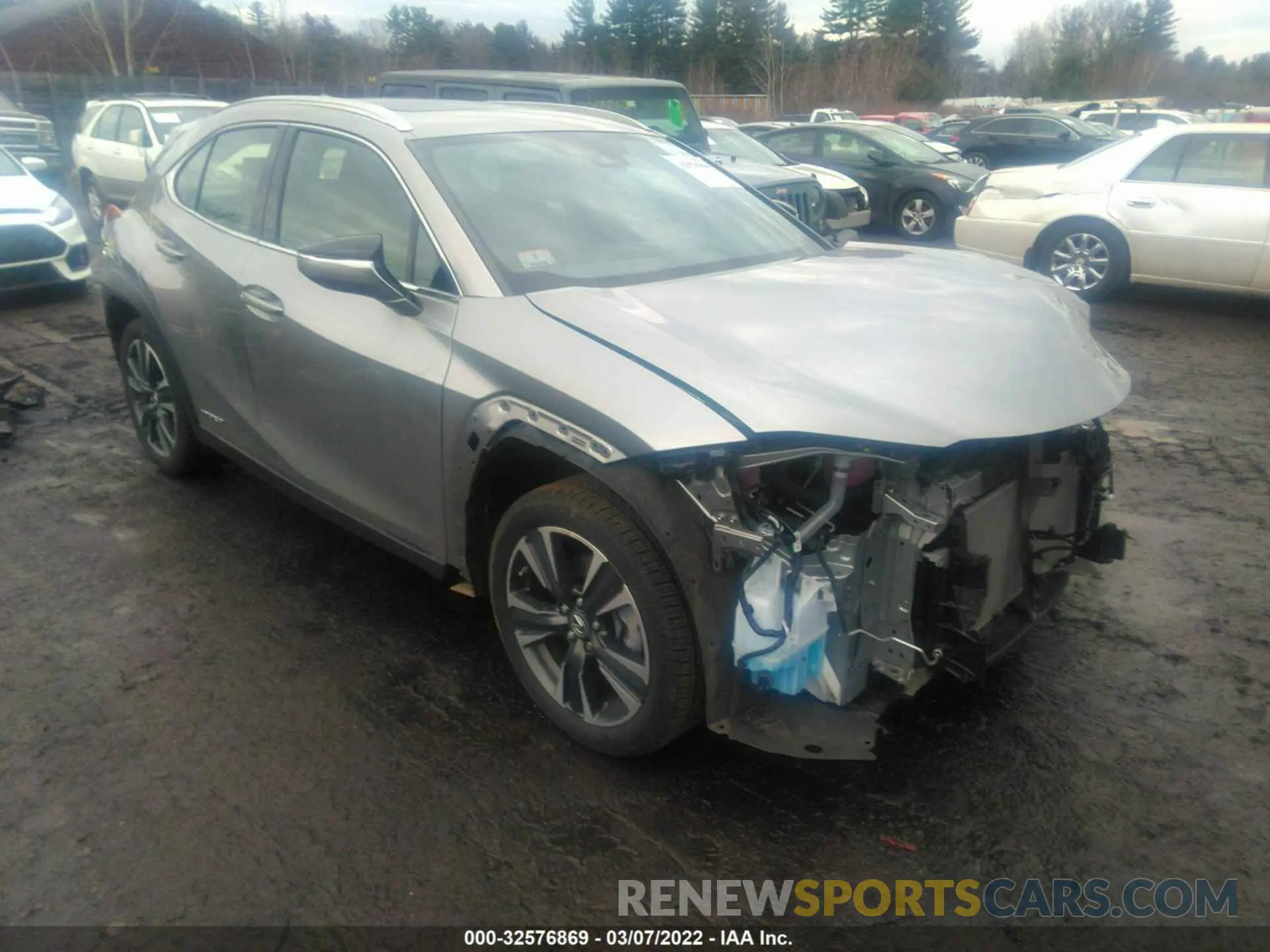 1 fotografías del automóvil dañado JTHP9JBH2L2022442 LEXUS UX 2020