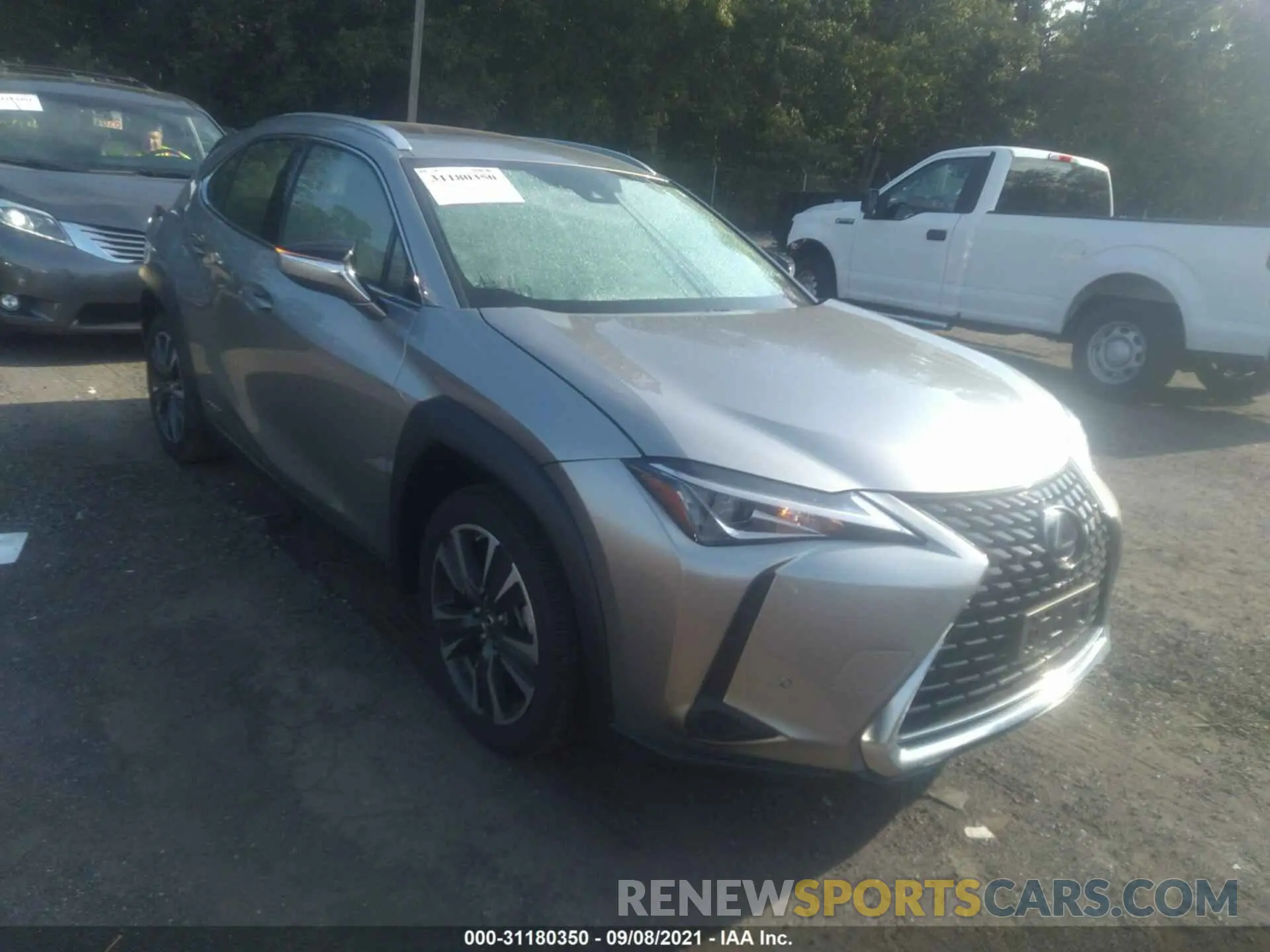 1 fotografías del automóvil dañado JTHP9JBH2L2025826 LEXUS UX 2020