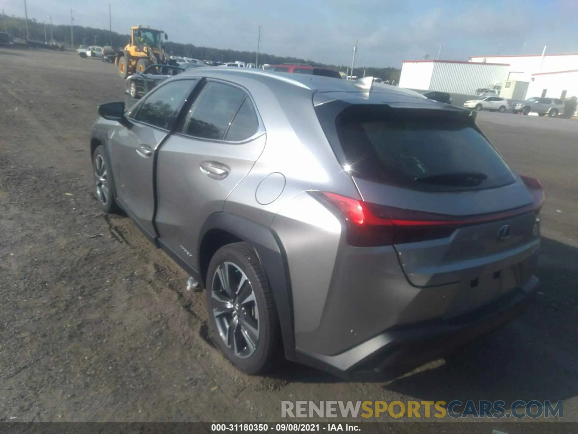 3 fotografías del automóvil dañado JTHP9JBH2L2025826 LEXUS UX 2020