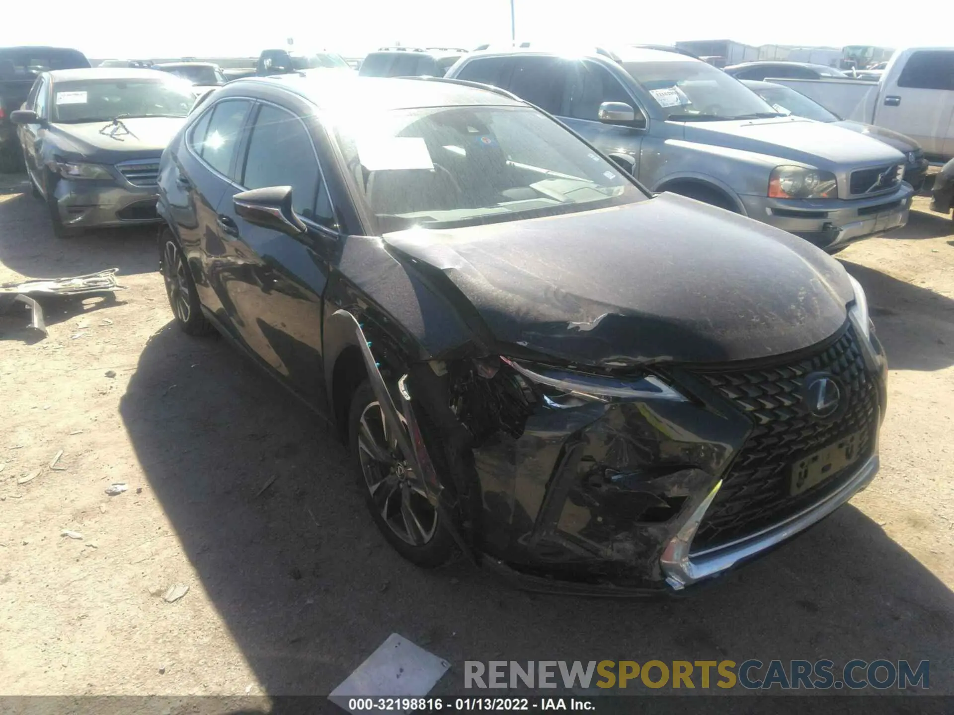 1 fotografías del automóvil dañado JTHP9JBH2L2028290 LEXUS UX 2020