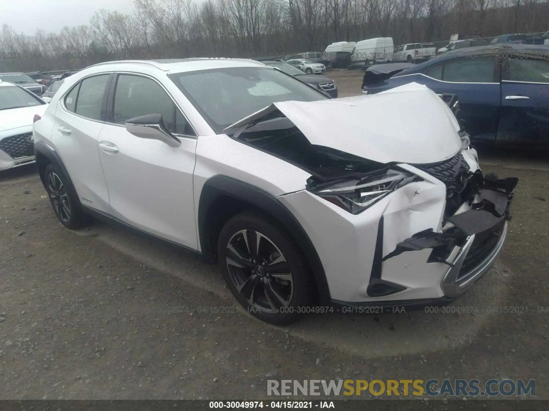 1 fotografías del automóvil dañado JTHP9JBH4L2030719 LEXUS UX 2020
