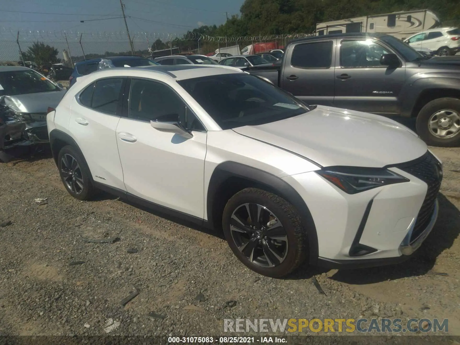 1 fotografías del automóvil dañado JTHP9JBH6L2033640 LEXUS UX 2020