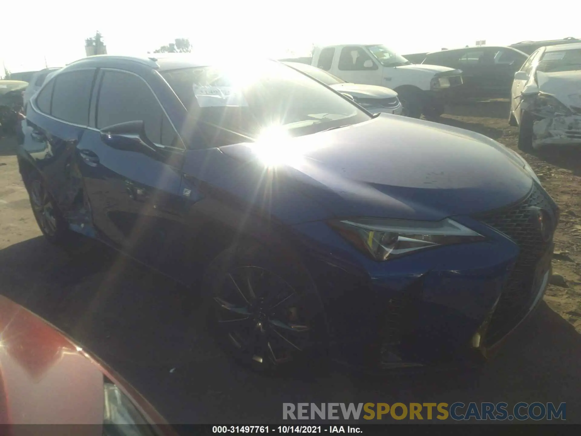 1 fotografías del automóvil dañado JTHR3JBH8L2021354 LEXUS UX 2020