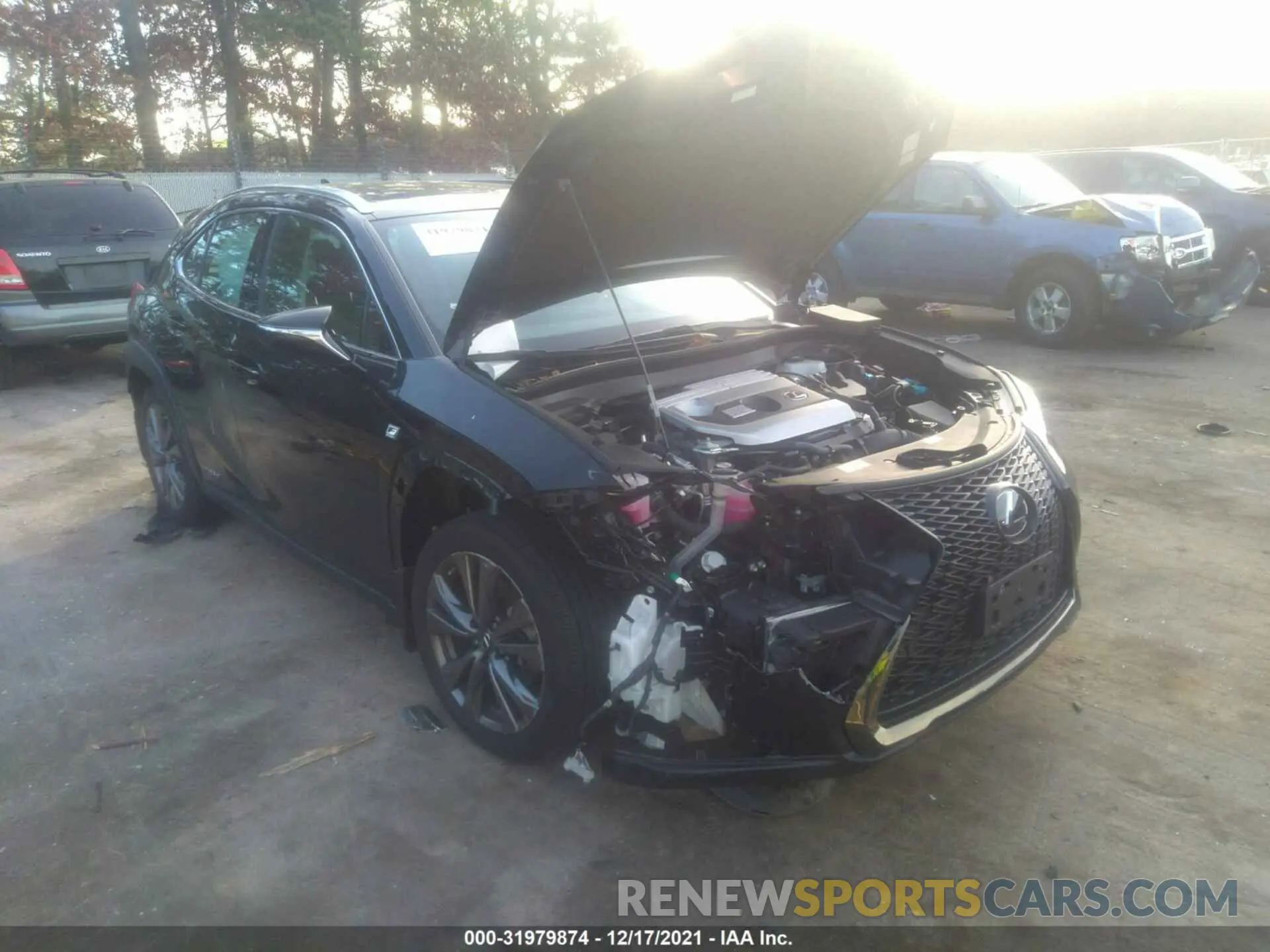 1 fotografías del automóvil dañado JTHR9JBH1L2029410 LEXUS UX 2020