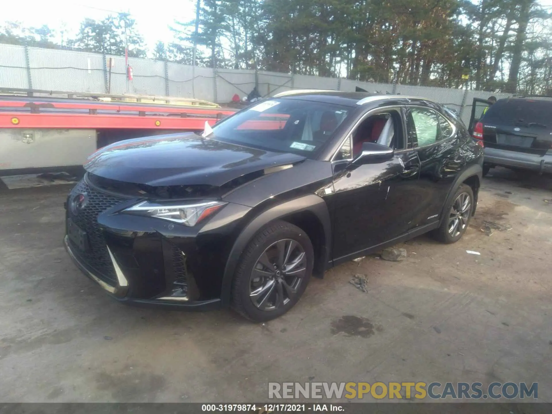 2 fotografías del automóvil dañado JTHR9JBH1L2029410 LEXUS UX 2020