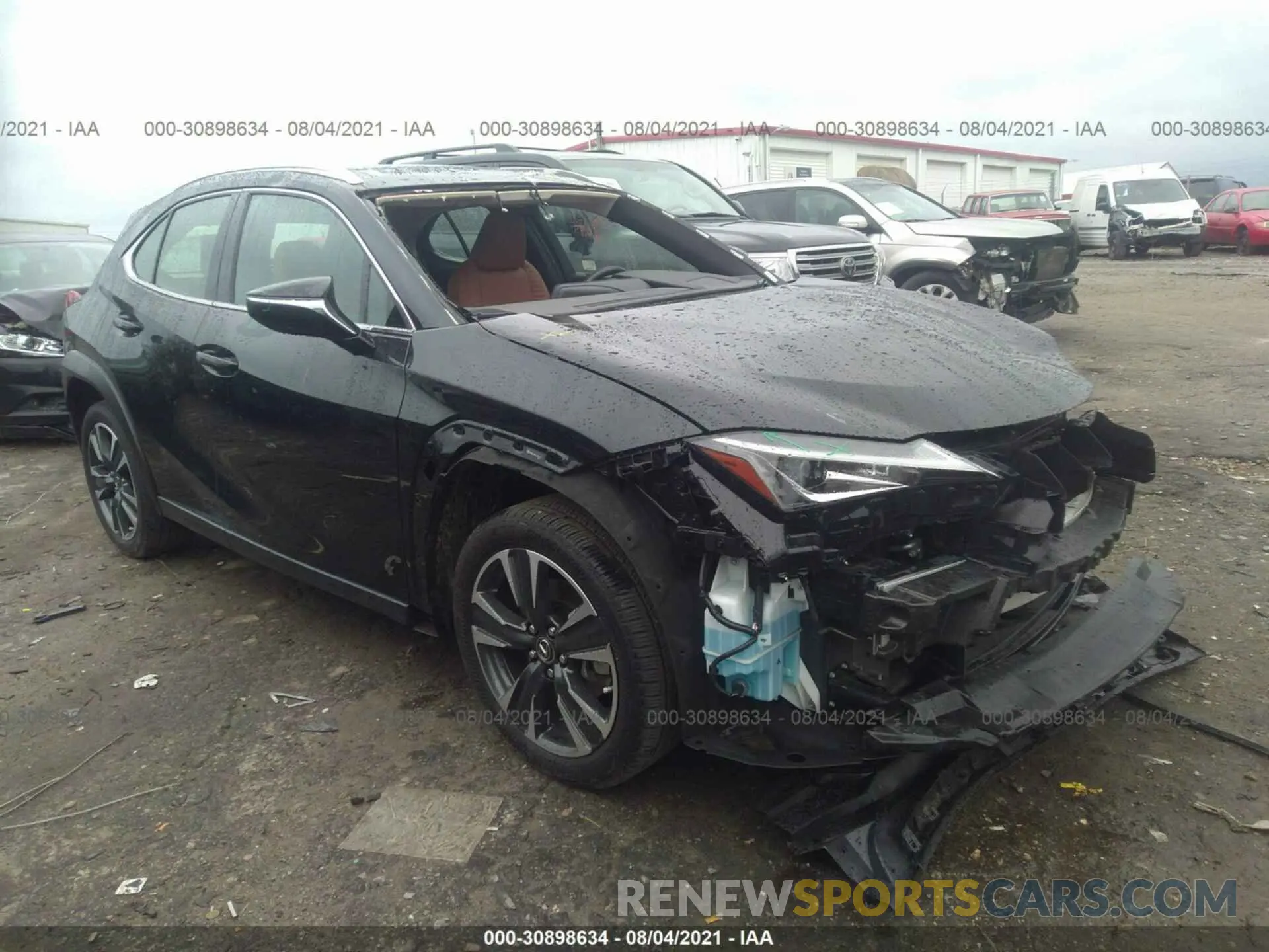 1 fotografías del automóvil dañado JTHX3JBH5L2022100 LEXUS UX 2020
