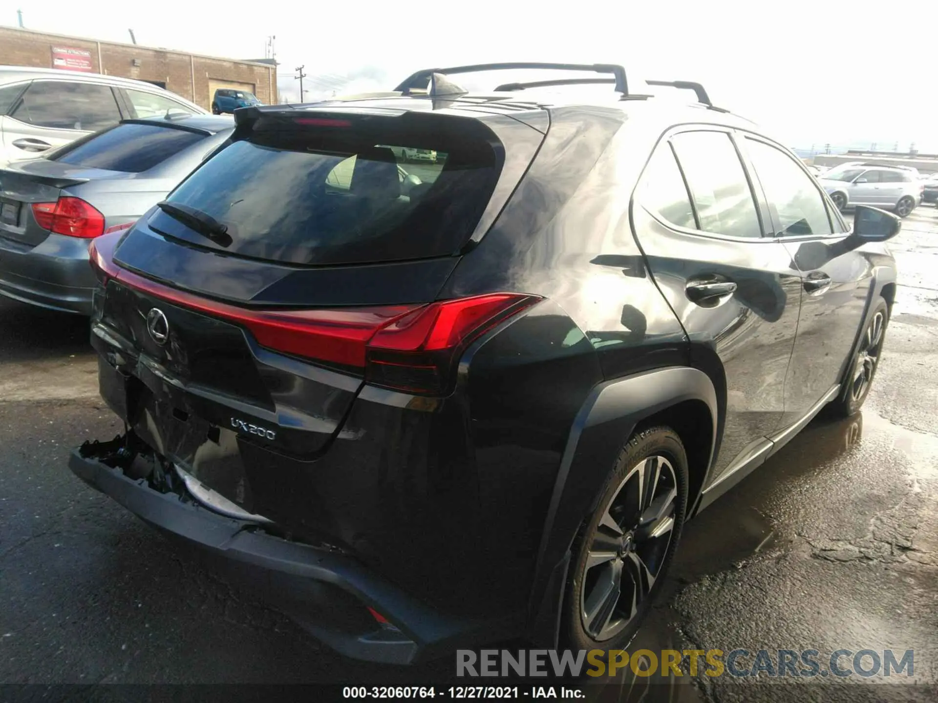 4 fotografías del automóvil dañado JTHX3JBH9L2024173 LEXUS UX 2020