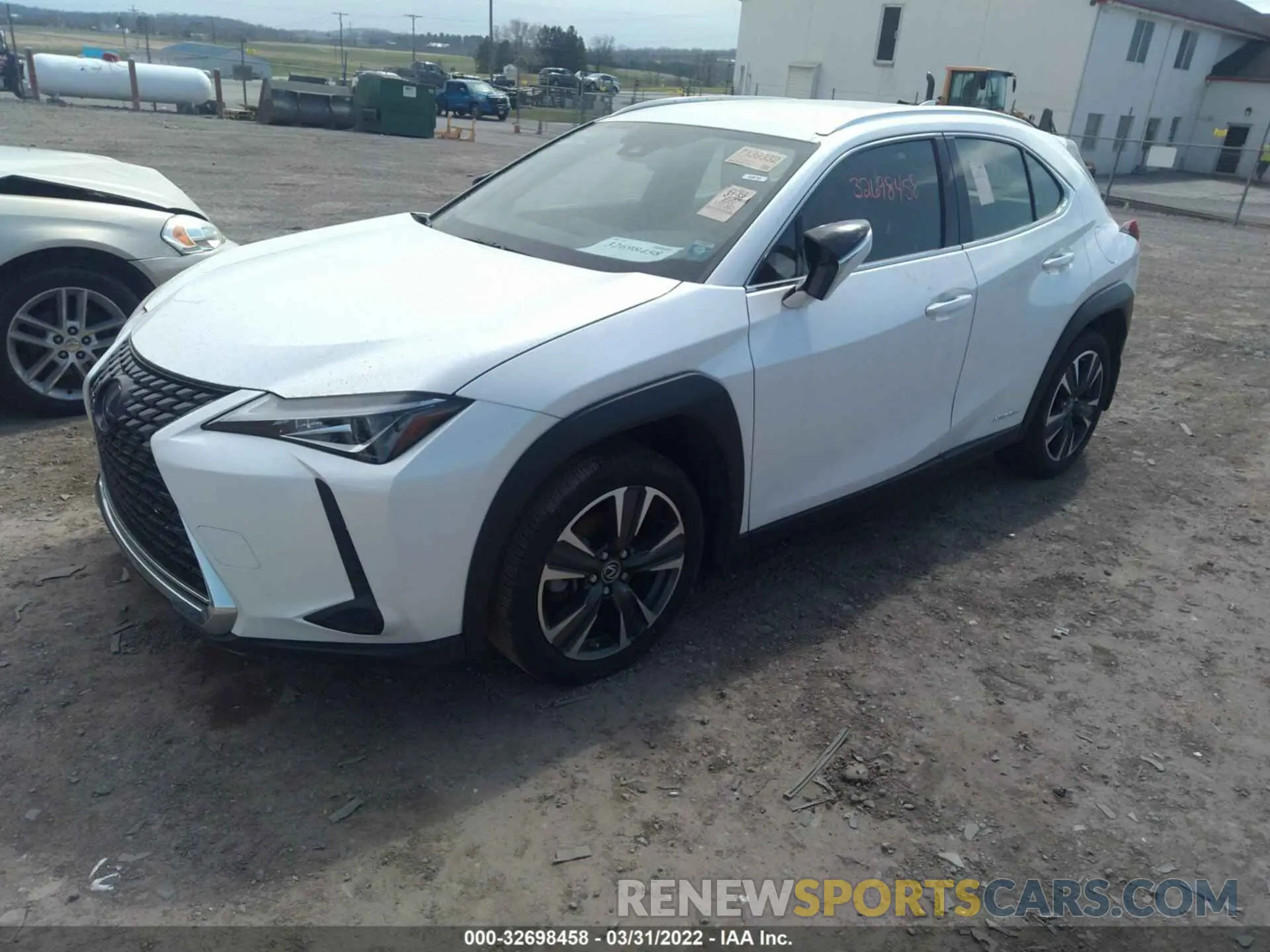 2 fotografías del automóvil dañado JTHX9JBH2L2036292 LEXUS UX 2020